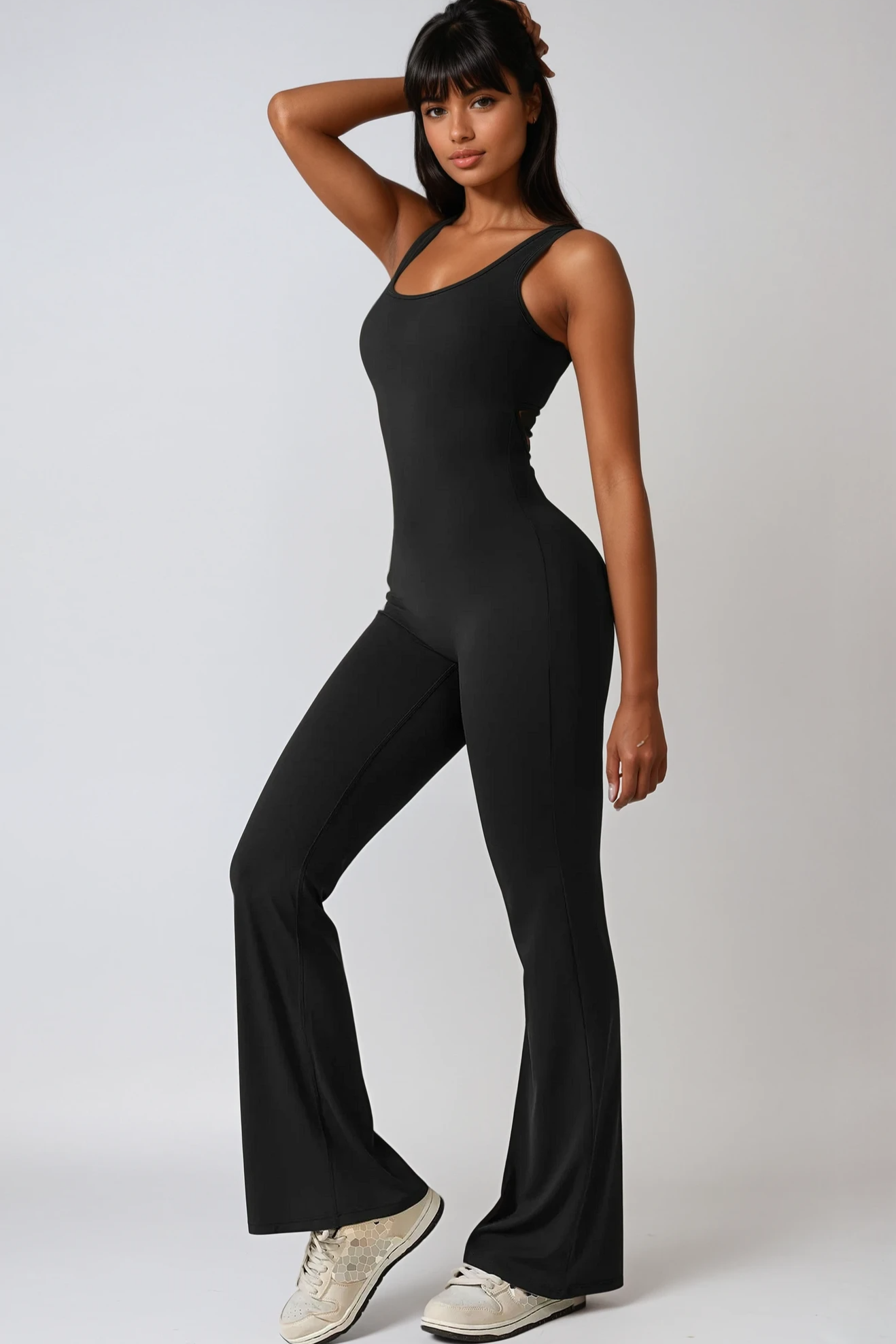MAËVA FLAIR Jumpsuit Onyx