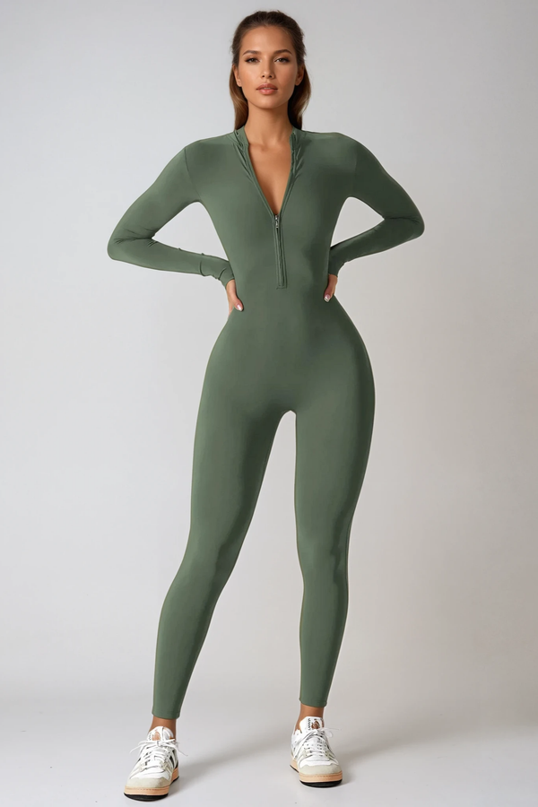 NOÉMIA Jumpsuit Olive Khaki