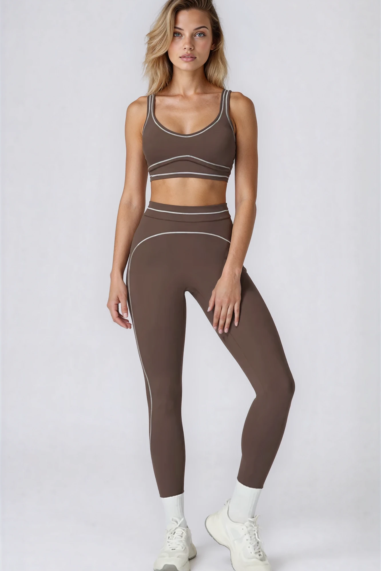 AMARA Leggings Smoky Cocao