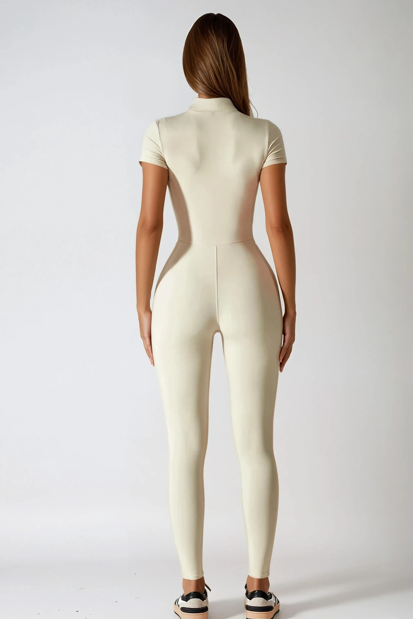 NOÉMIA Short Sleeve Jumpsuit Créme Vanilla