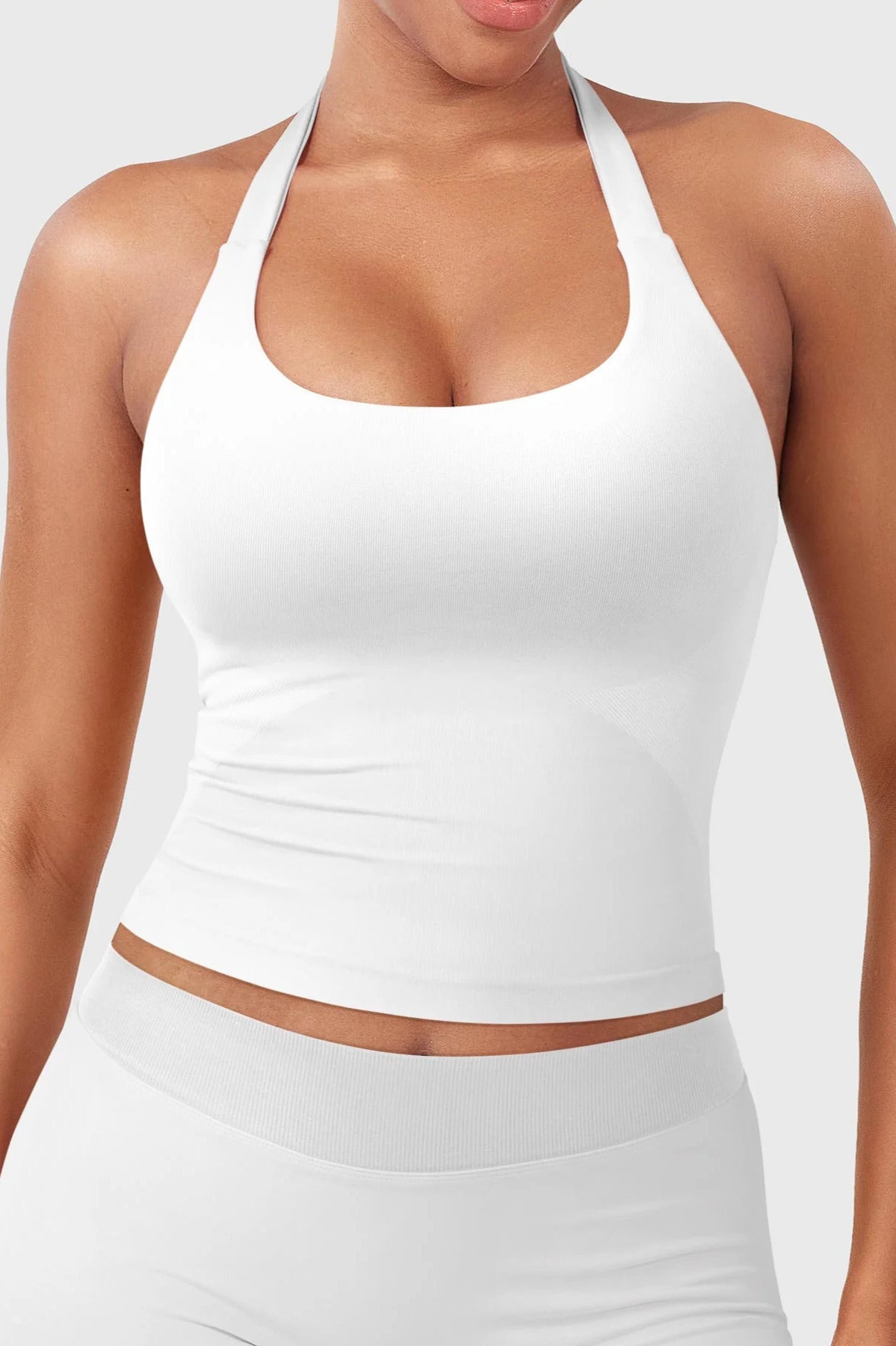 Nadia Halter Top Blanco