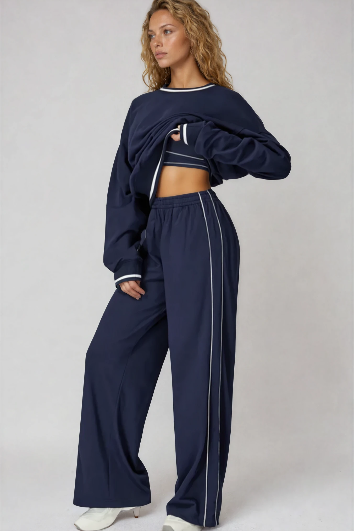 AMARA Sweatpants Marine Éclipse