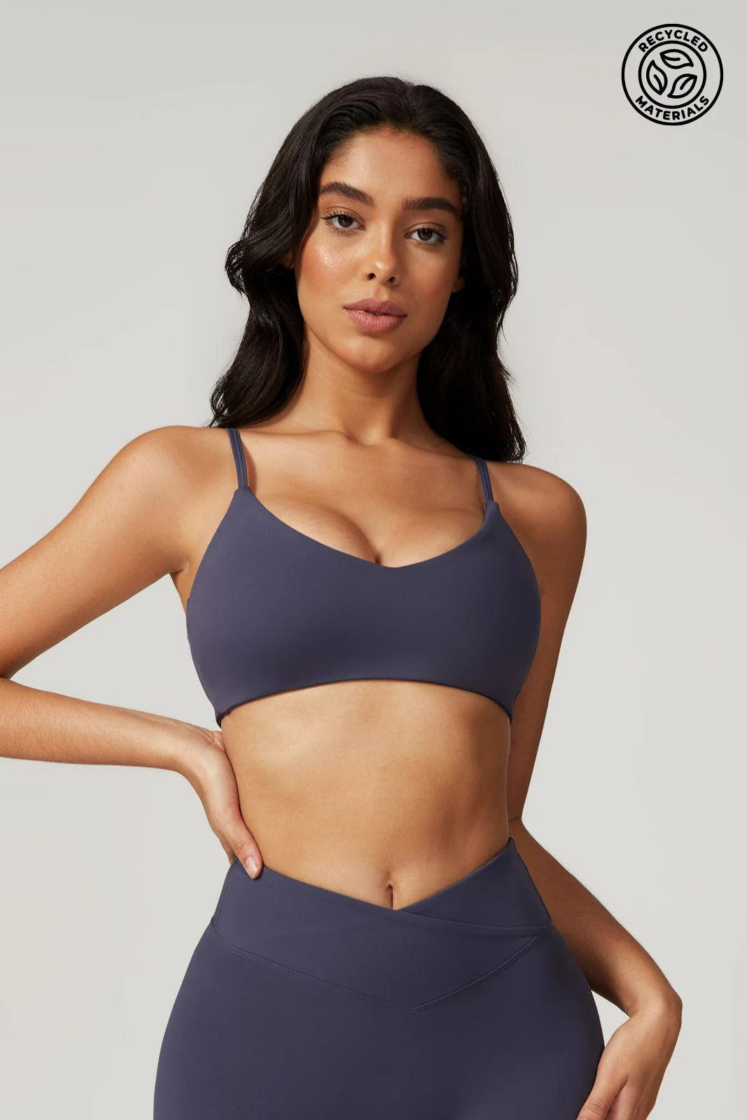 VÉRA Sports Bra Miste Bleu