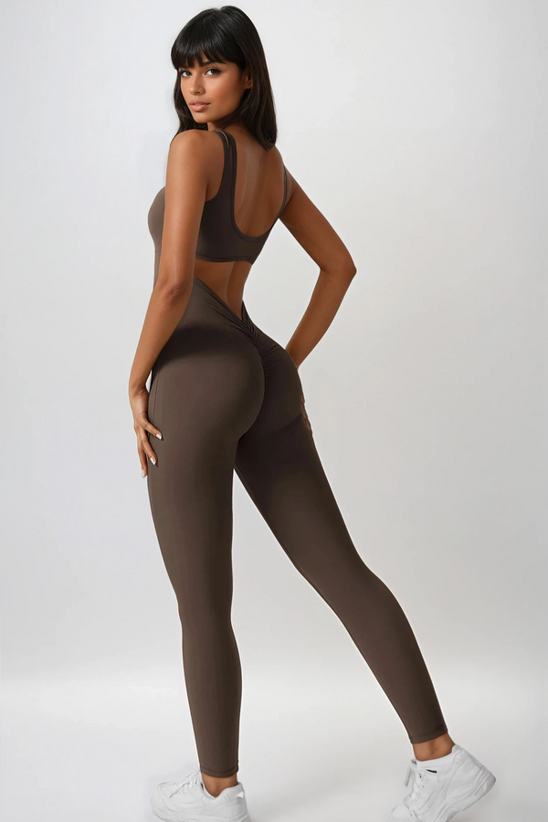 MAËVA Jumpsuit Mocca