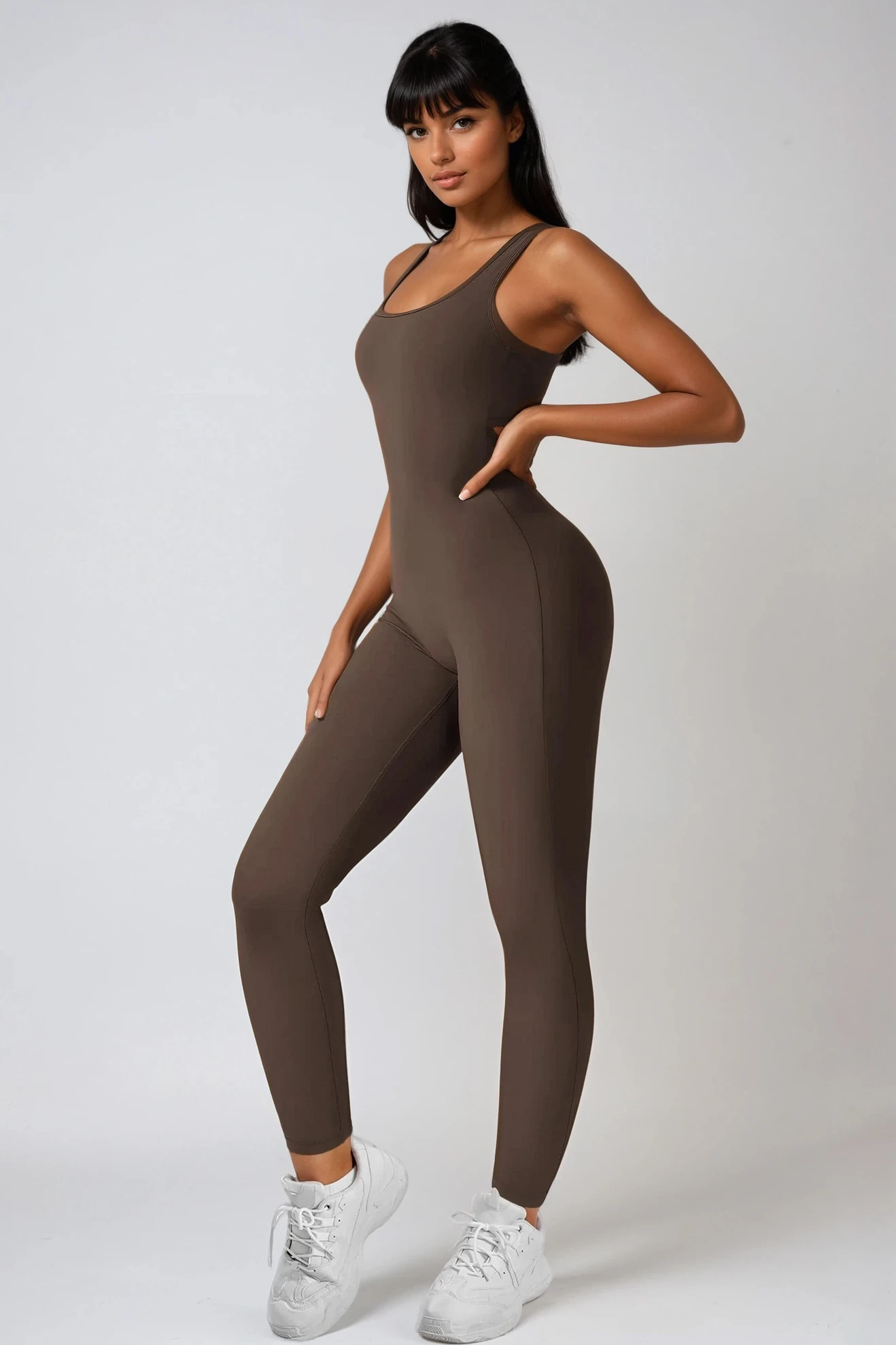 MAËVA Jumpsuit Mocca