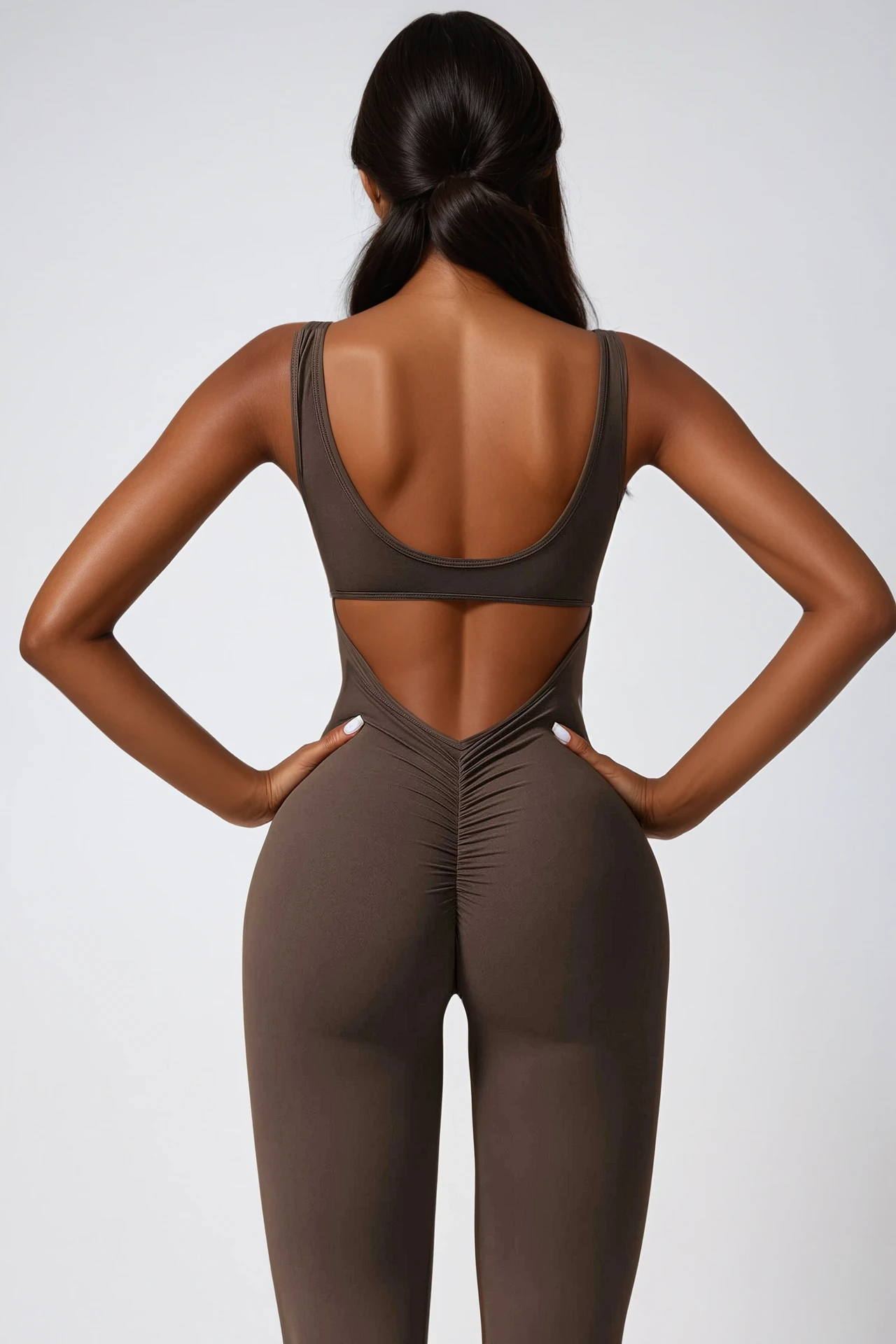 MAËVA Jumpsuit Mocca