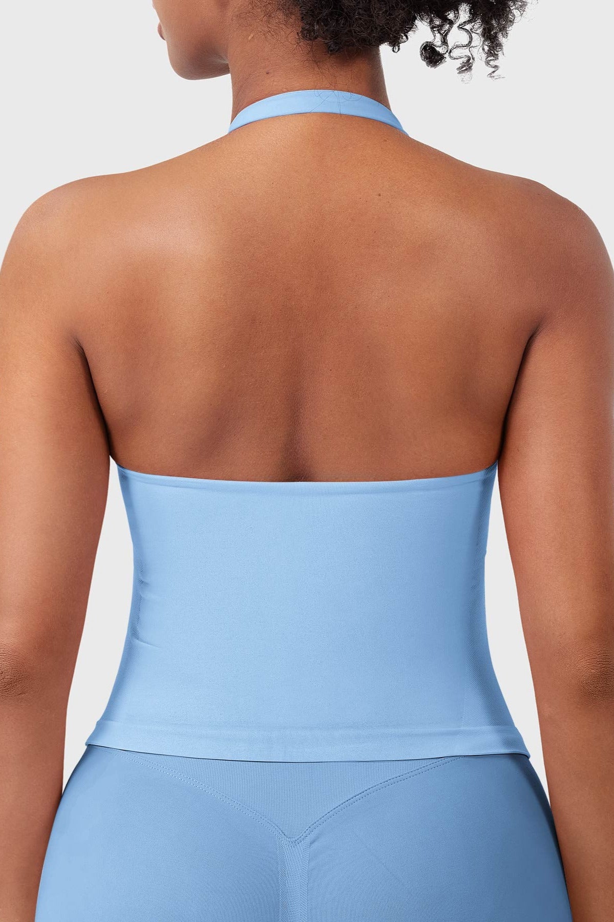 Nadia Halter Top Bleu Ciel