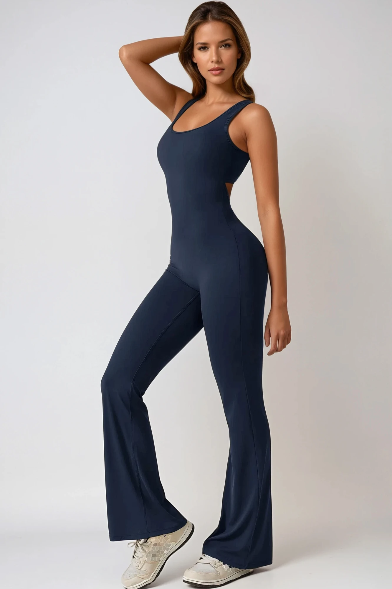 MAËVA FLAIR Jumpsuit Marine Éclipse