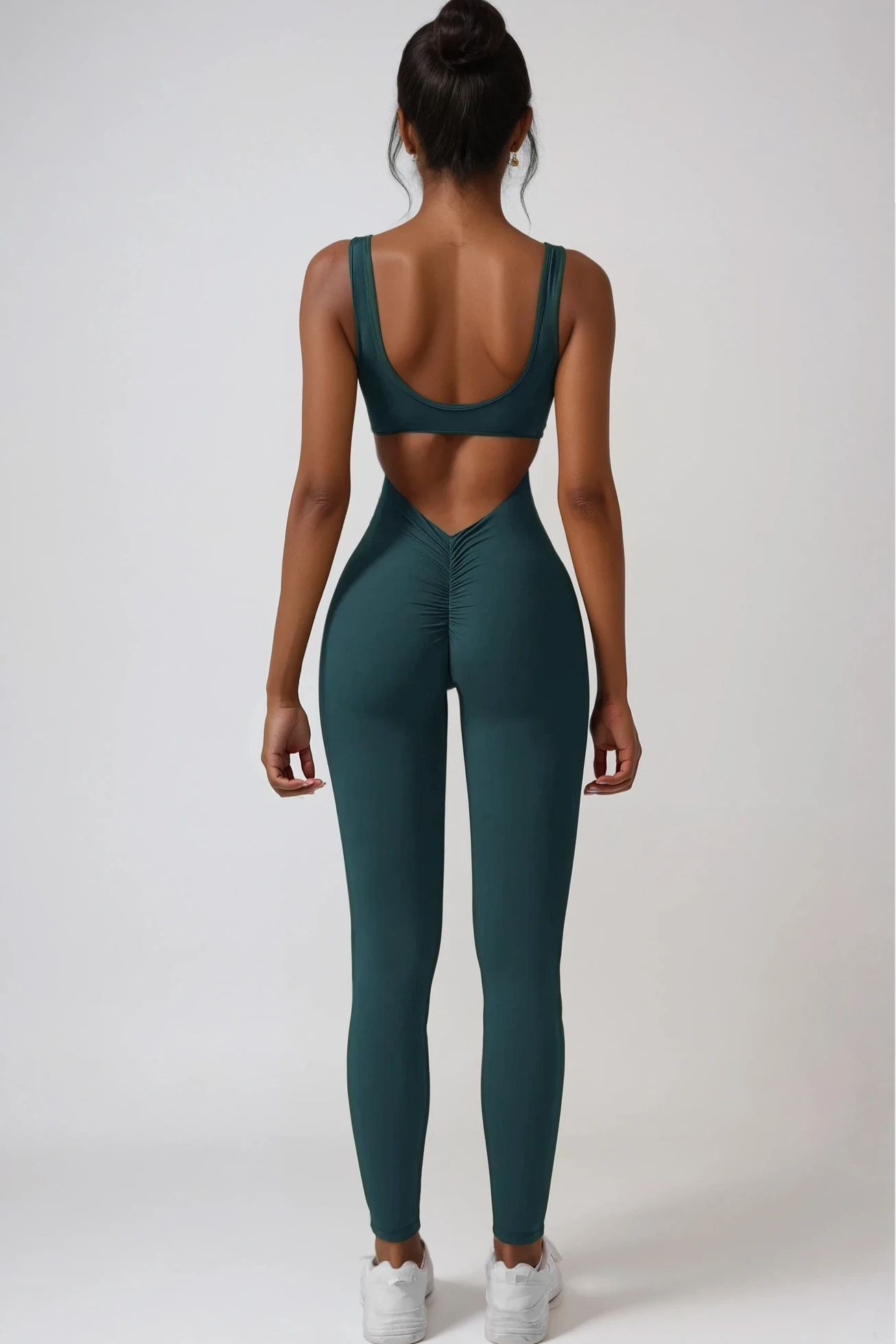 MAËVA Jumpsuit Emerald Bleu