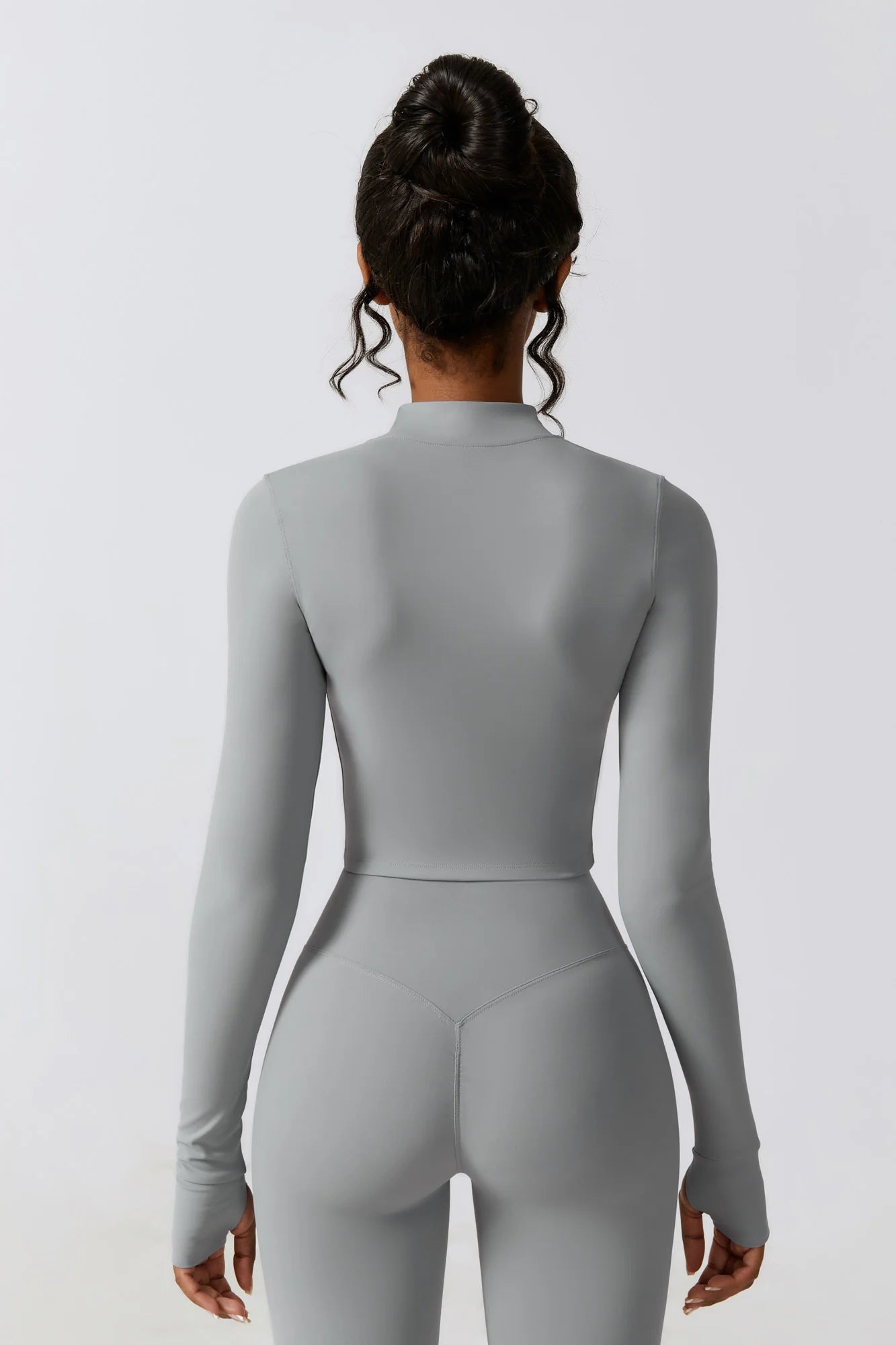 RUBIA Cropped Jacket Miste Gray