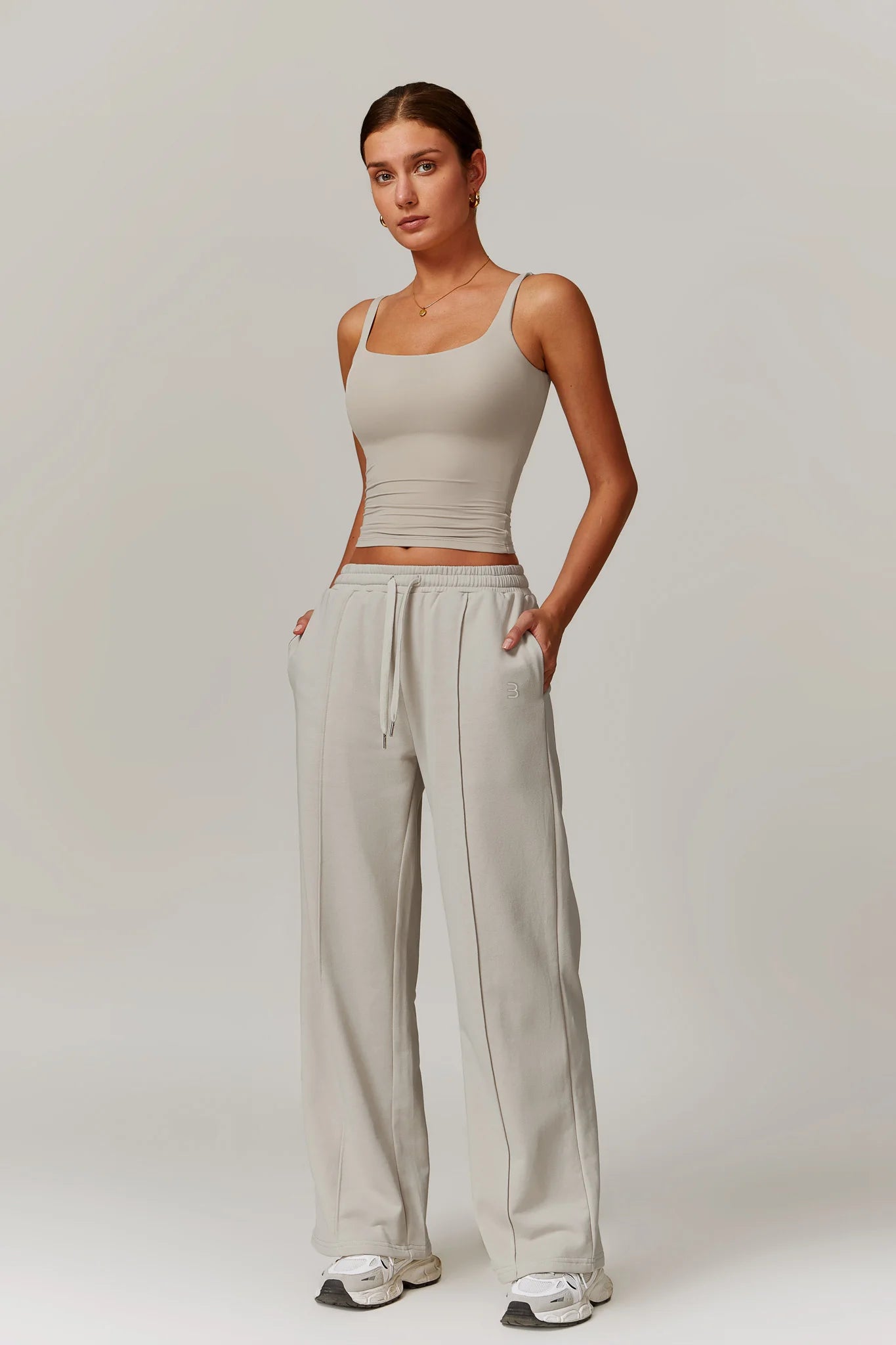 CÉLENE Tank Top Linen Dune