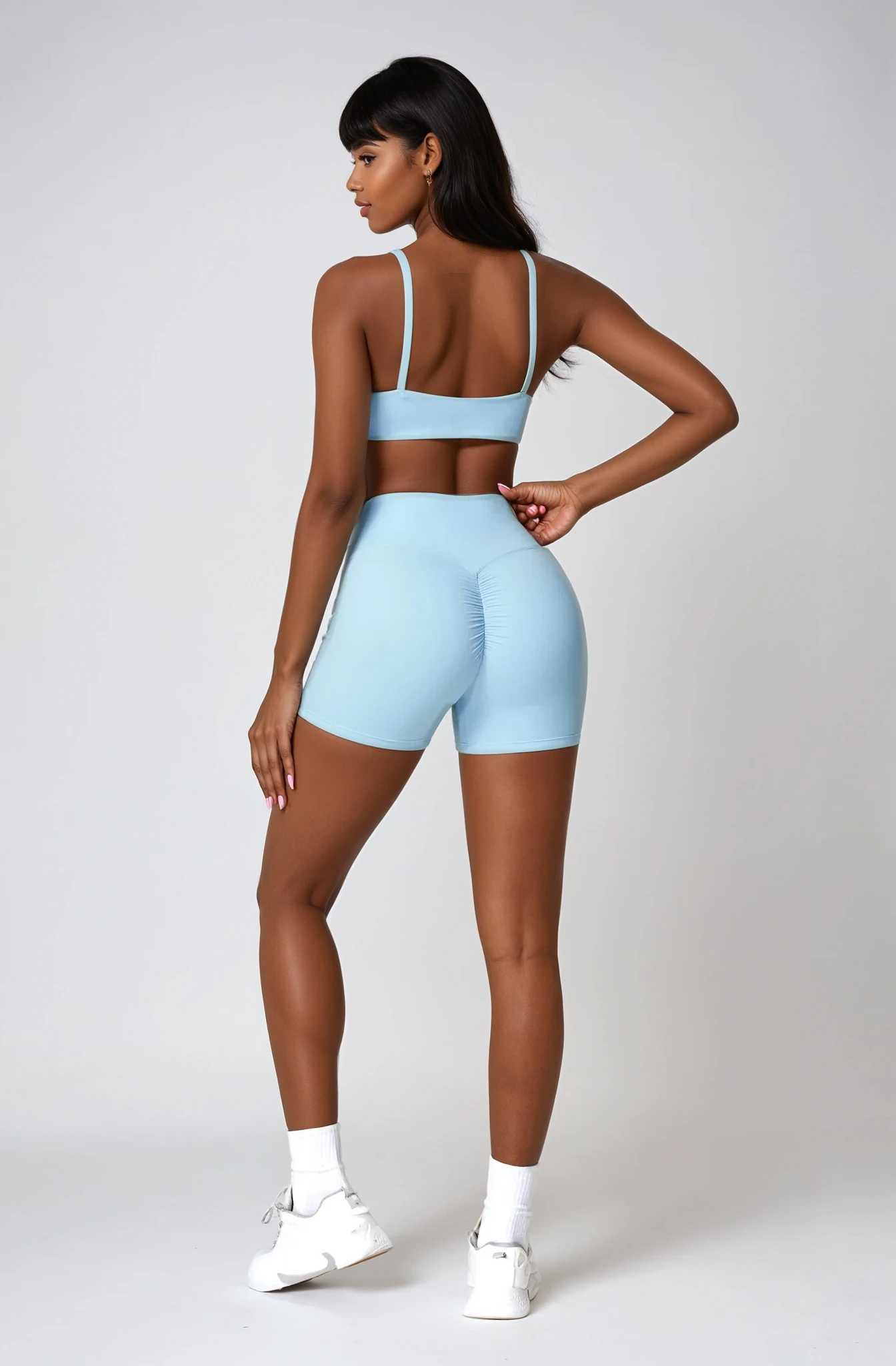 ALINÉ shorts Bleu Ciel