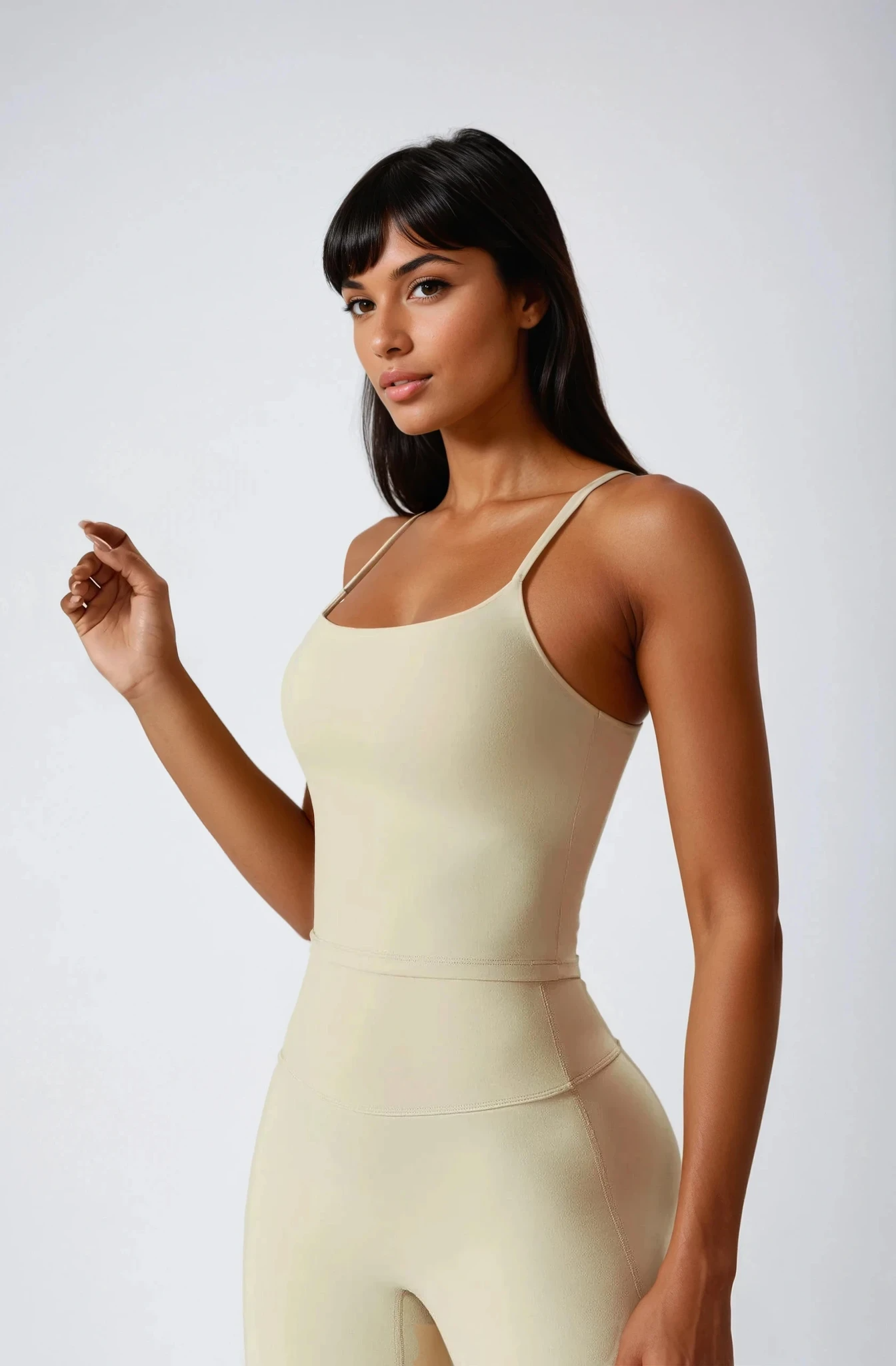 ALINÉ Cross top Créme Vanilla