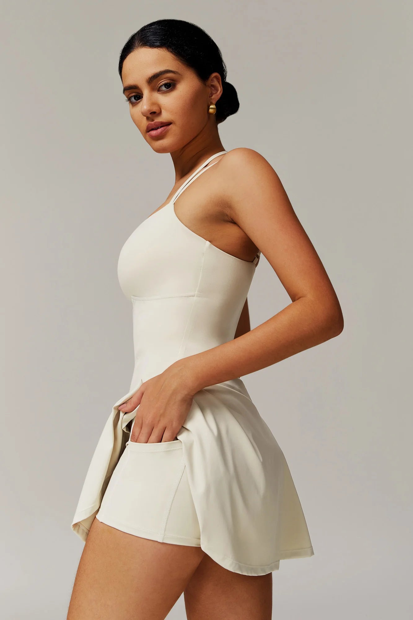 FÉLINA Mini Dress Créme Vanilla