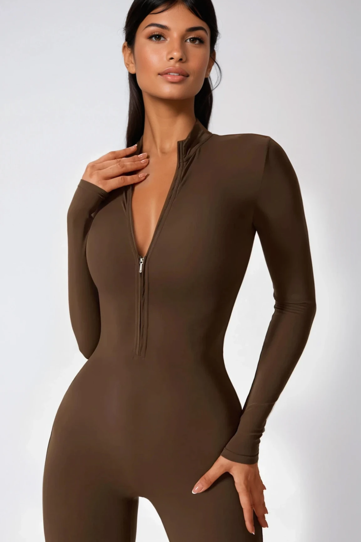 NOÉMIA Jumpsuit Mocca