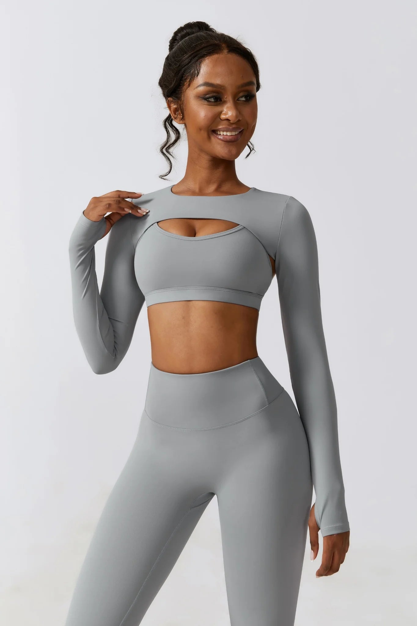 RUBIA 2.0 Long Sleeve Miste Gray