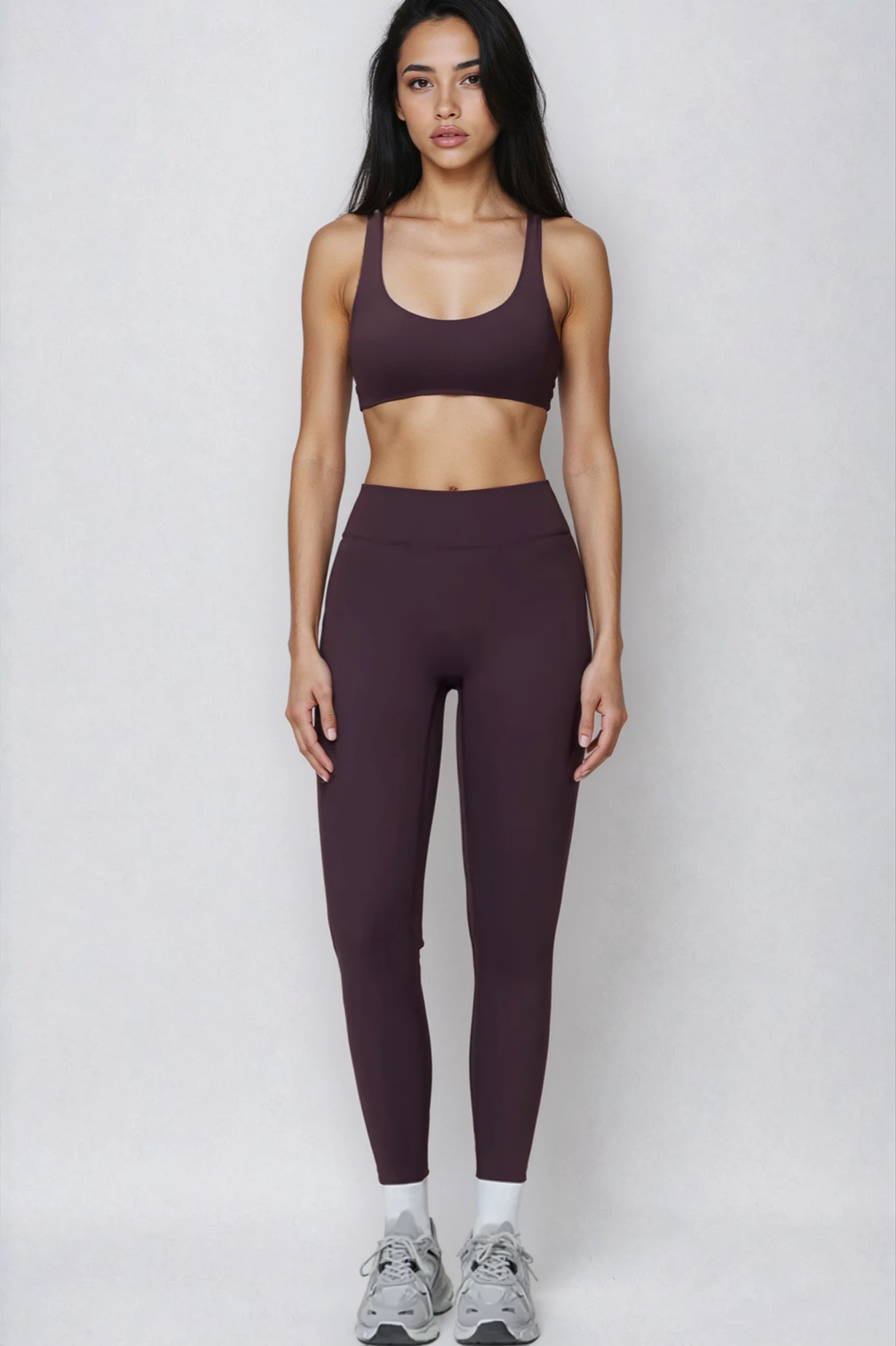 ALBA Sports Bra Plum
