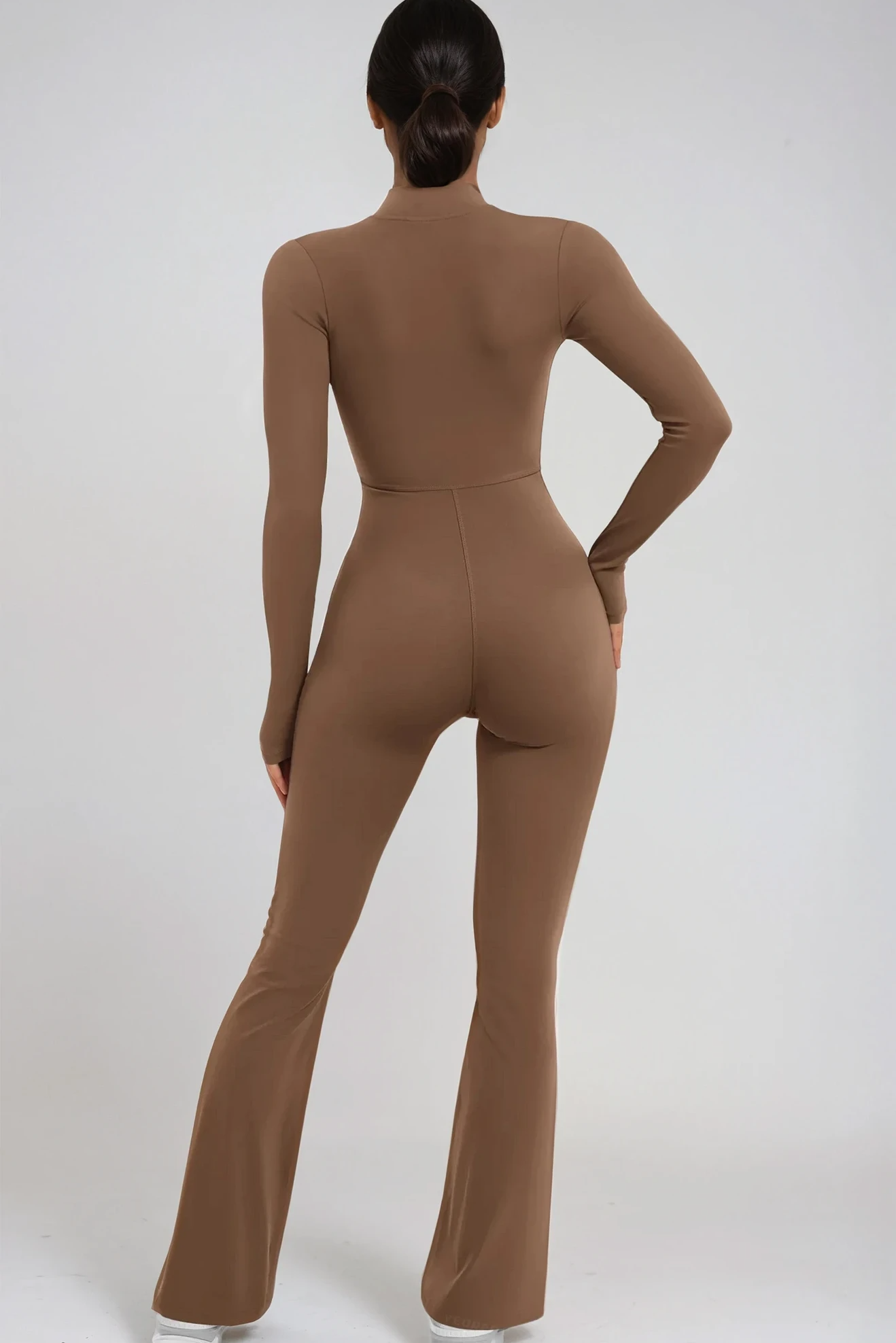 NOÉMIA FLARE Jumpsuit Latte