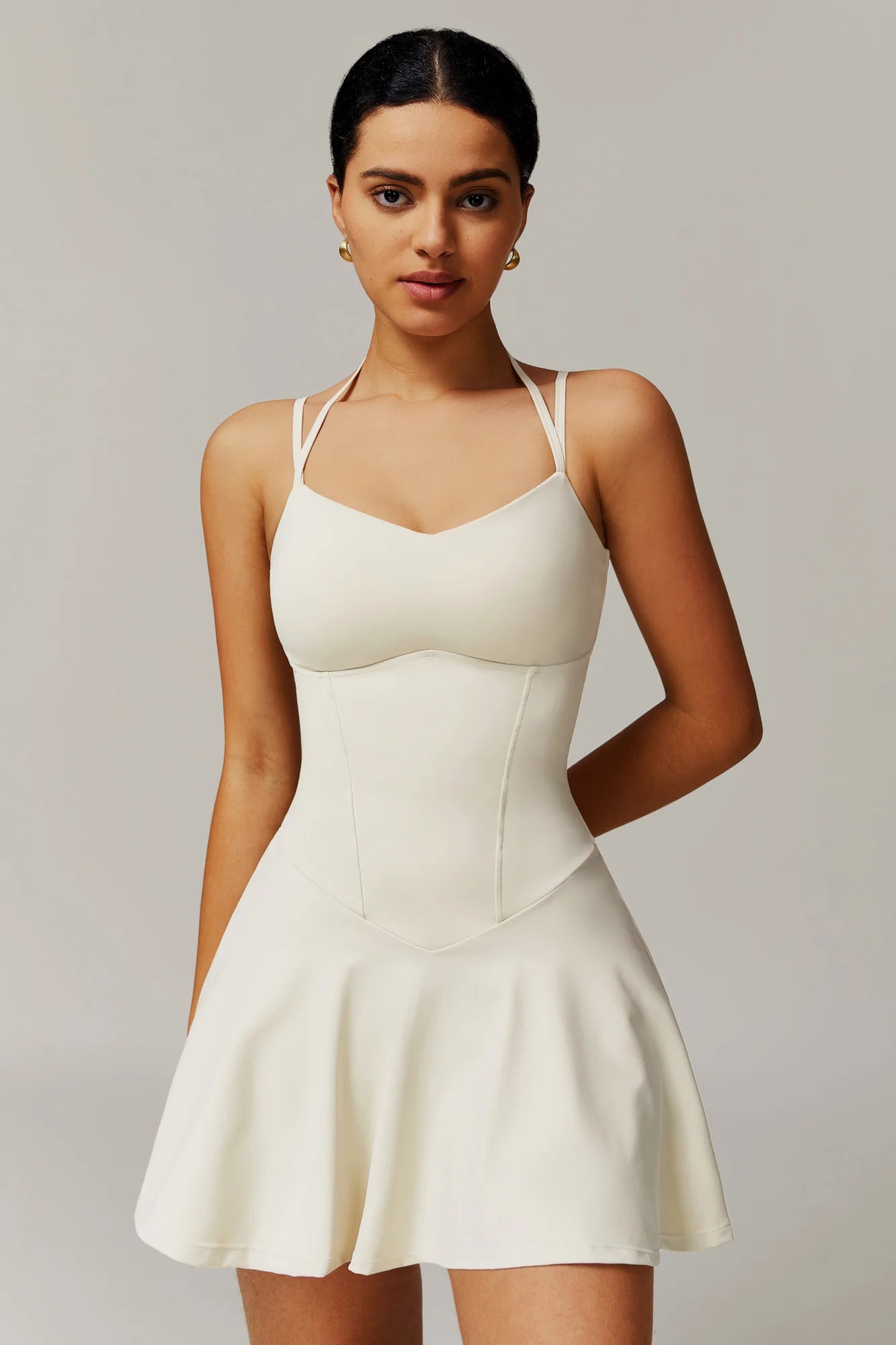 FÉLINA Mini Dress Créme Vanilla