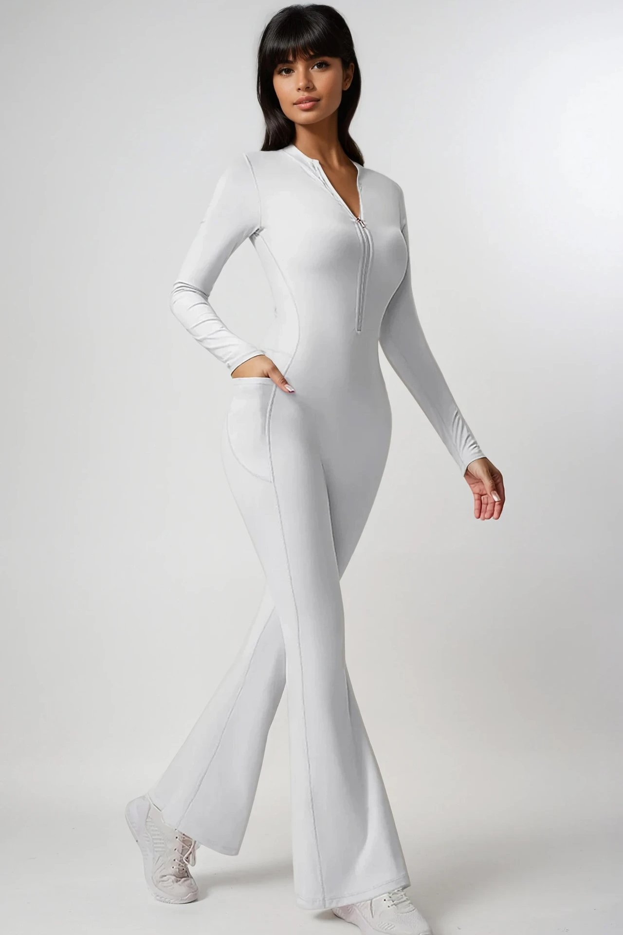 ALÉRIA Jumpsuit Blanco