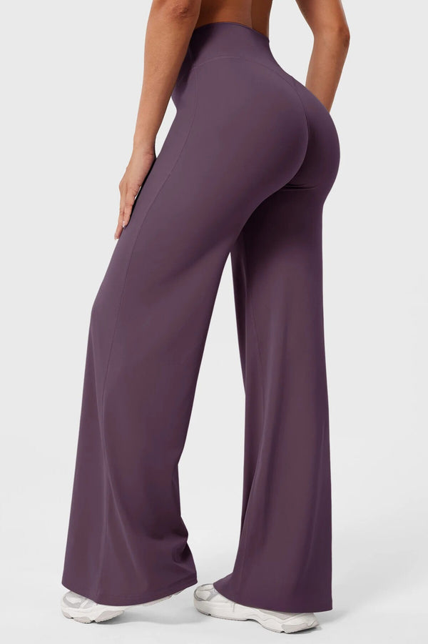 ÉDDA Flare Regular Length Leggings Plum