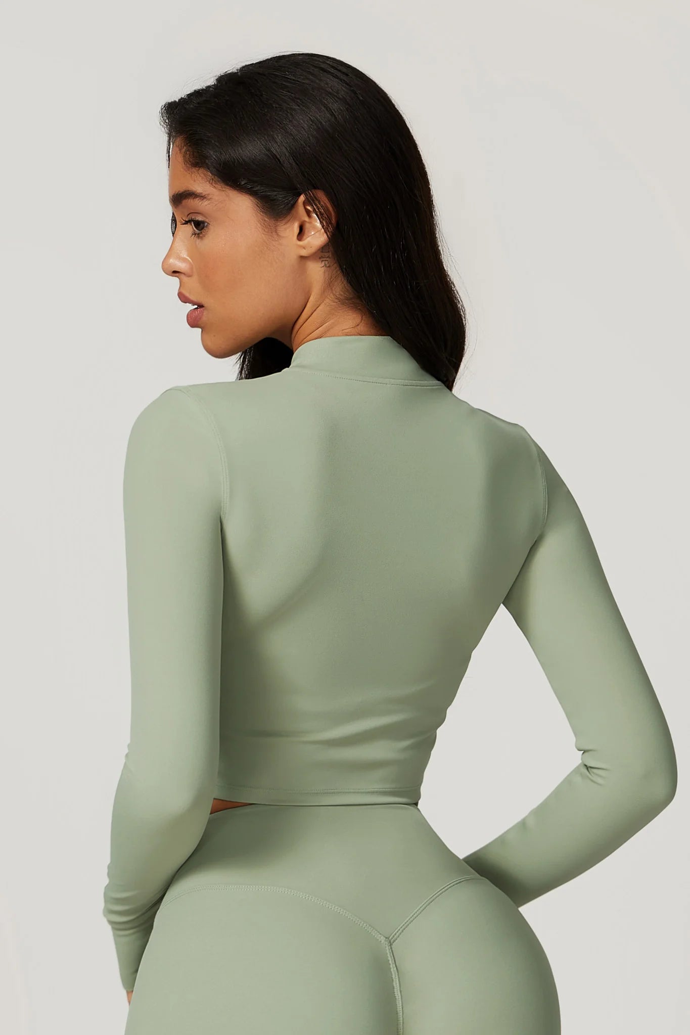 RUBIA Cropped Jacket Pistachio