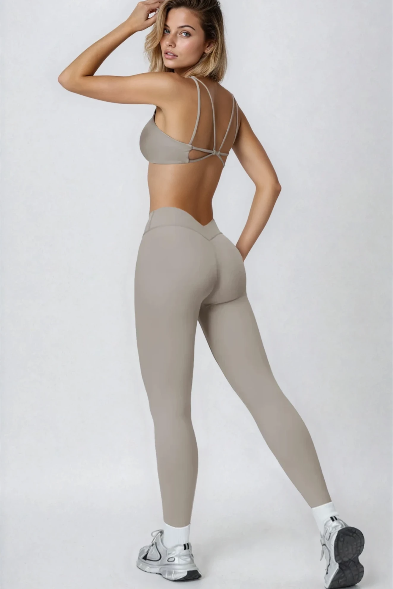 ALBA Leggings Ash Beige