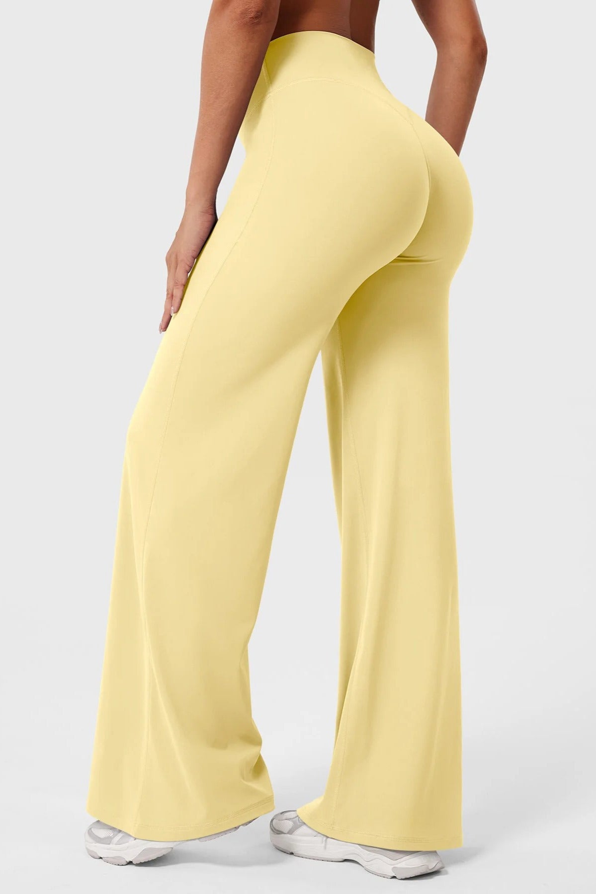 ÉDDA Flare Regular Length Leggings Creamy Lemon