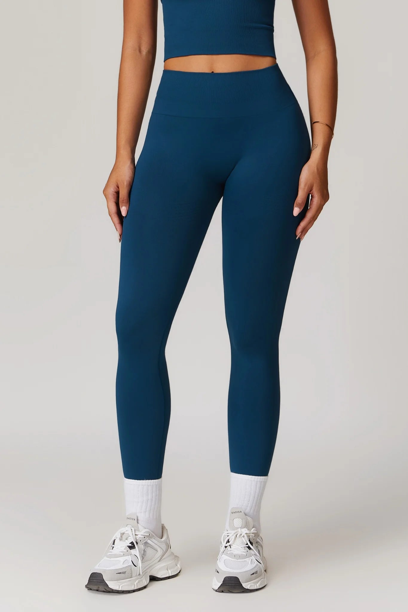 VALENCE Leggings Bleu Irisé