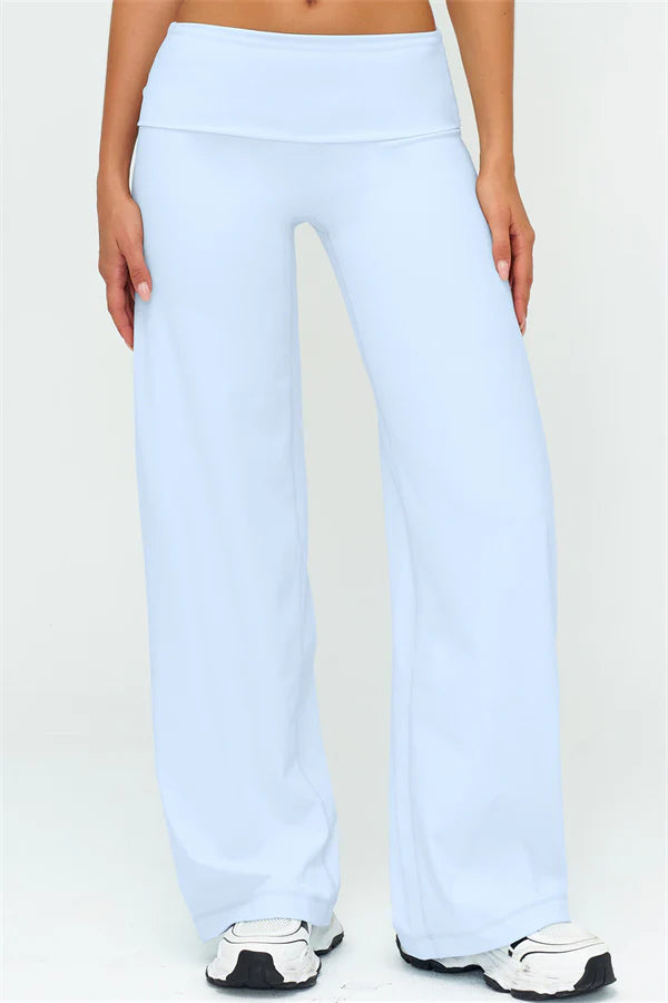 ÉLIA Straight Leg Pants Tropical