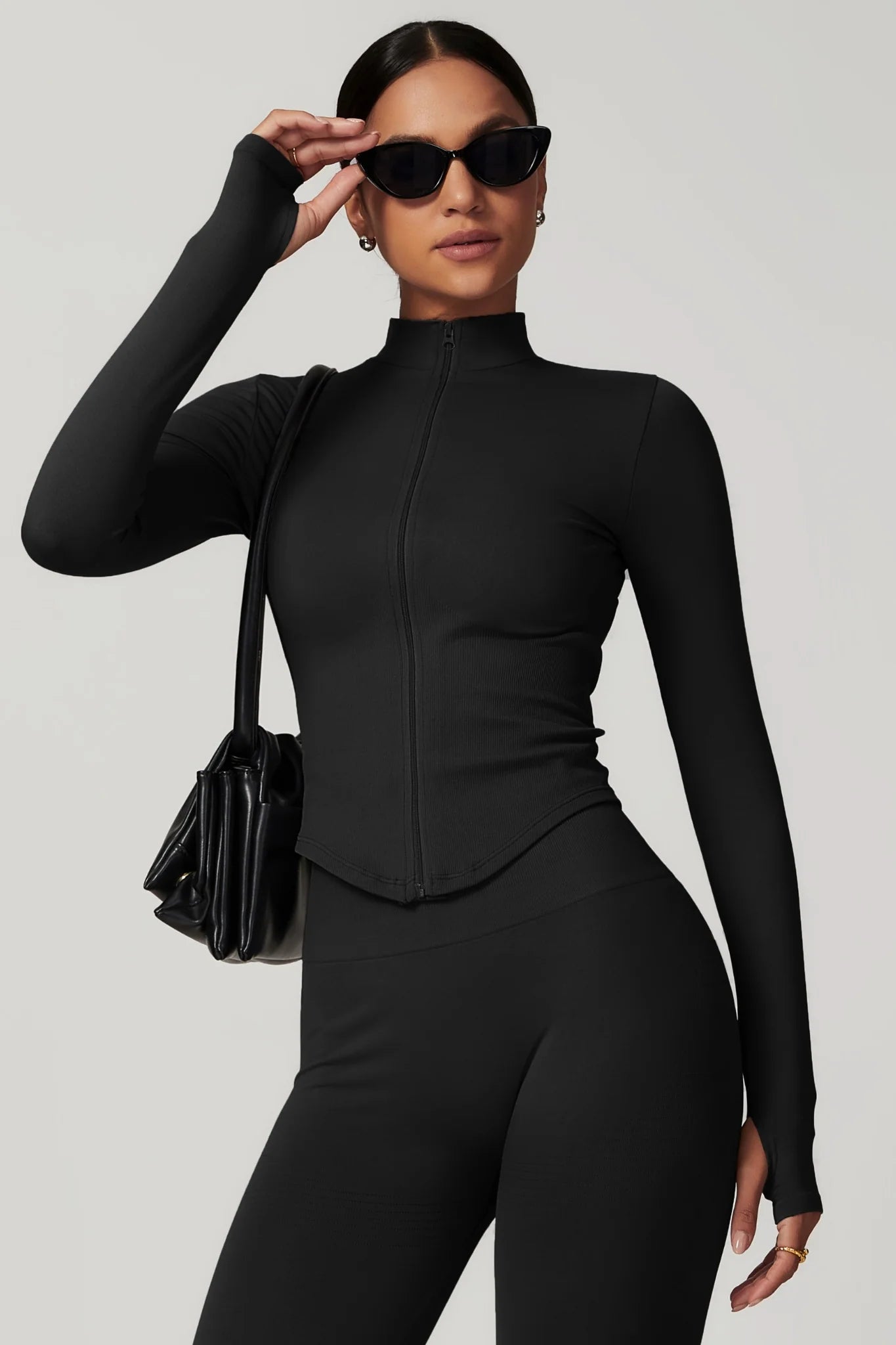 VALENCE Sculpt Jacket Onyx