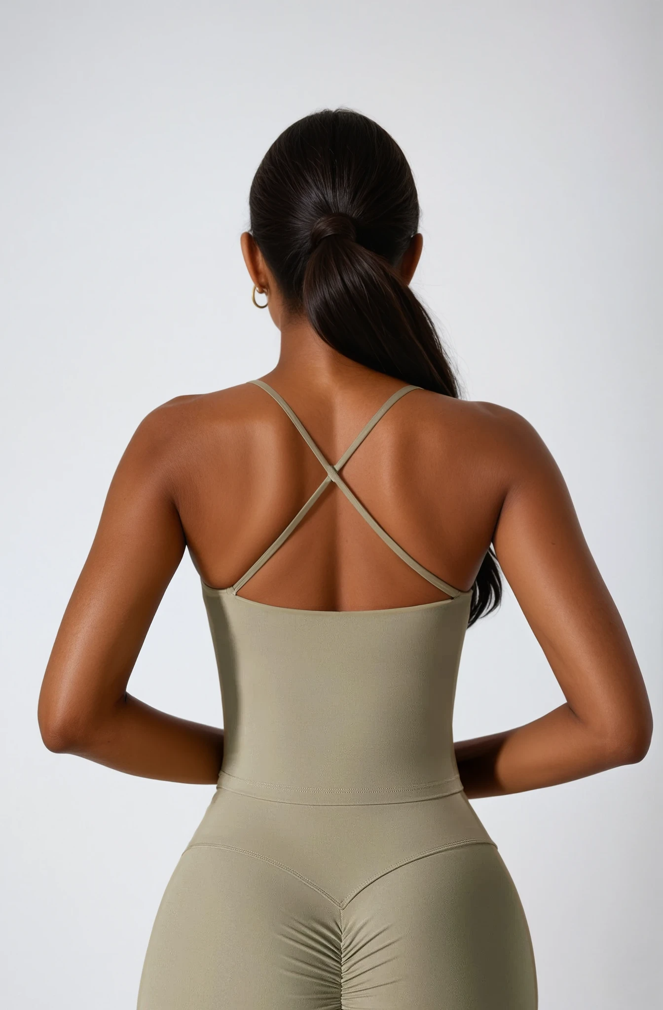 ALINÉ Cross top Linen Dune