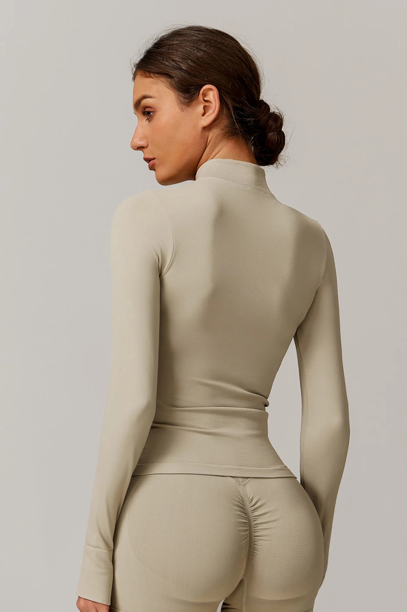 AURORA Sculpt Jacket Linen Dune