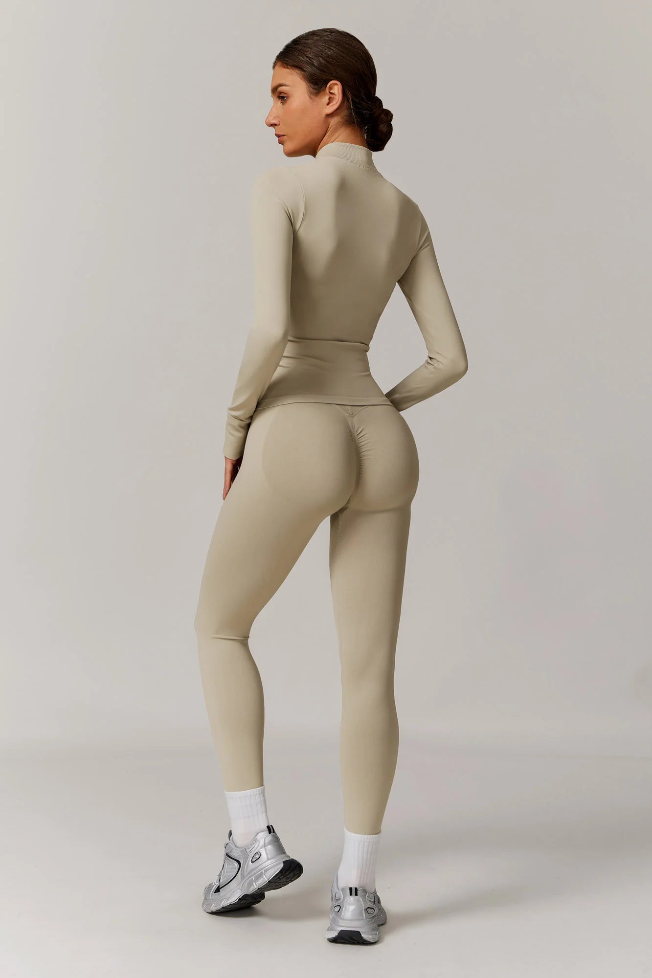 AURORA Sculpt Jacket Linen Dune