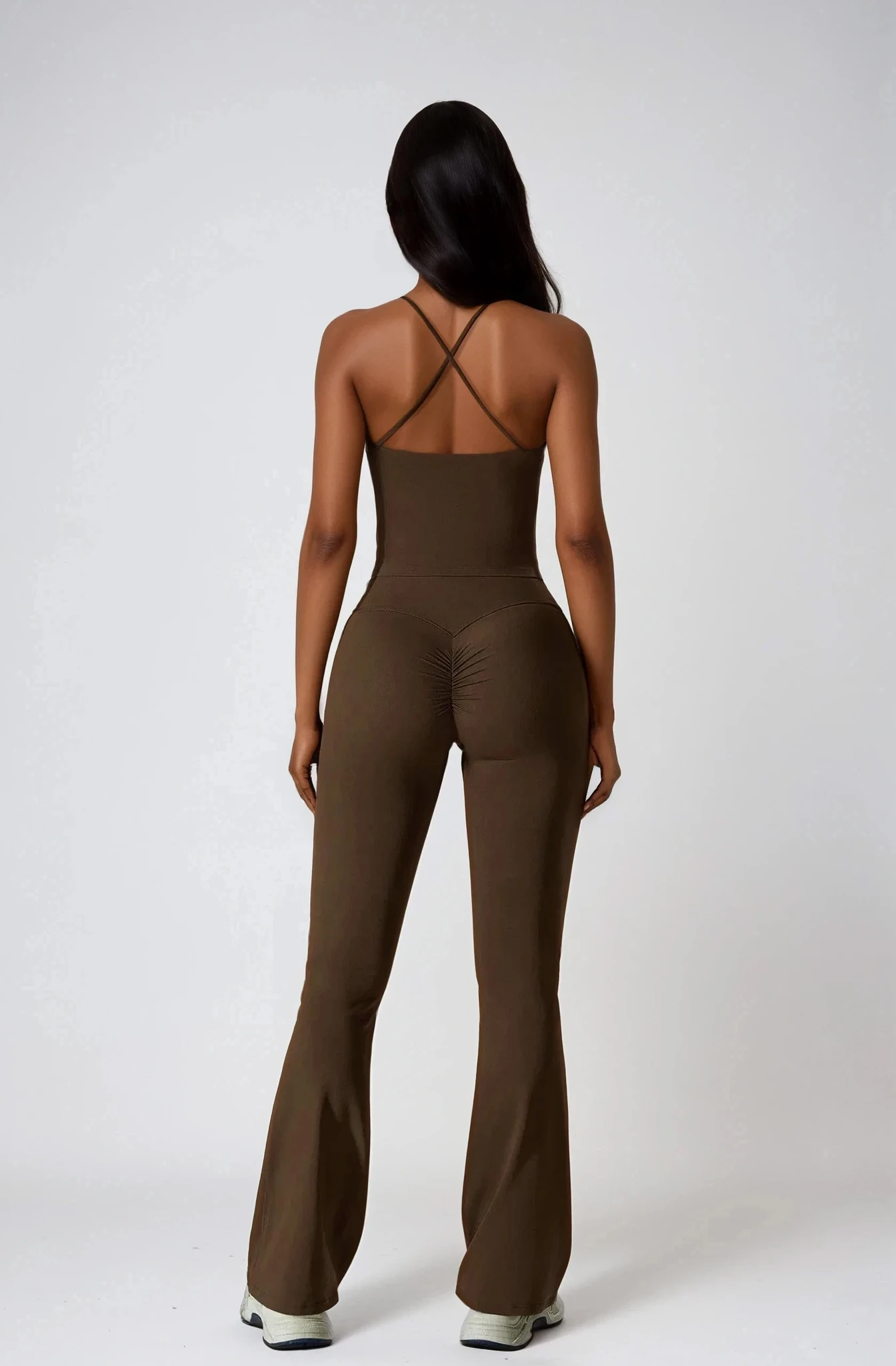 ALINÉ Cross top Mocca