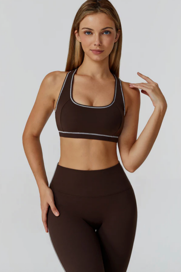 ALLURE FEMME Sports Bra Mocca