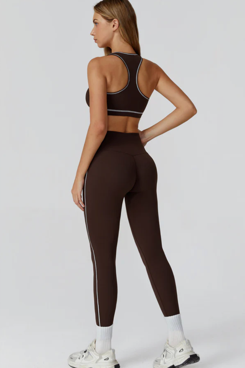 ALLURE FEMME Sports Bra Mocca