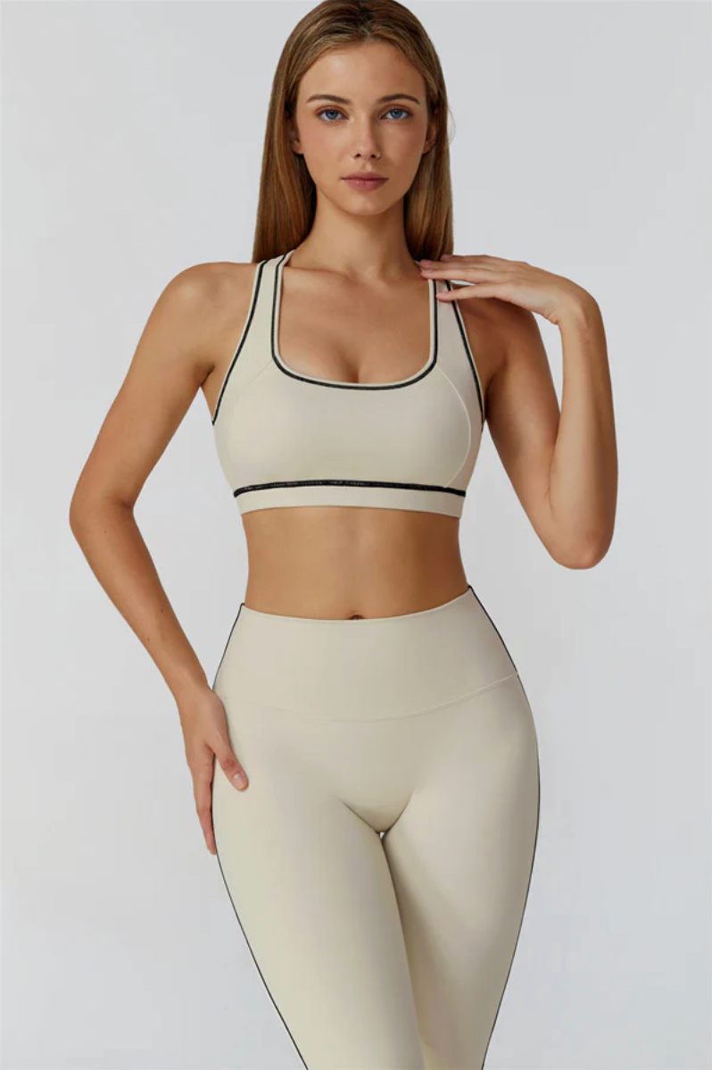 ALLURE FEMME Sports Bra Créme Vanilla