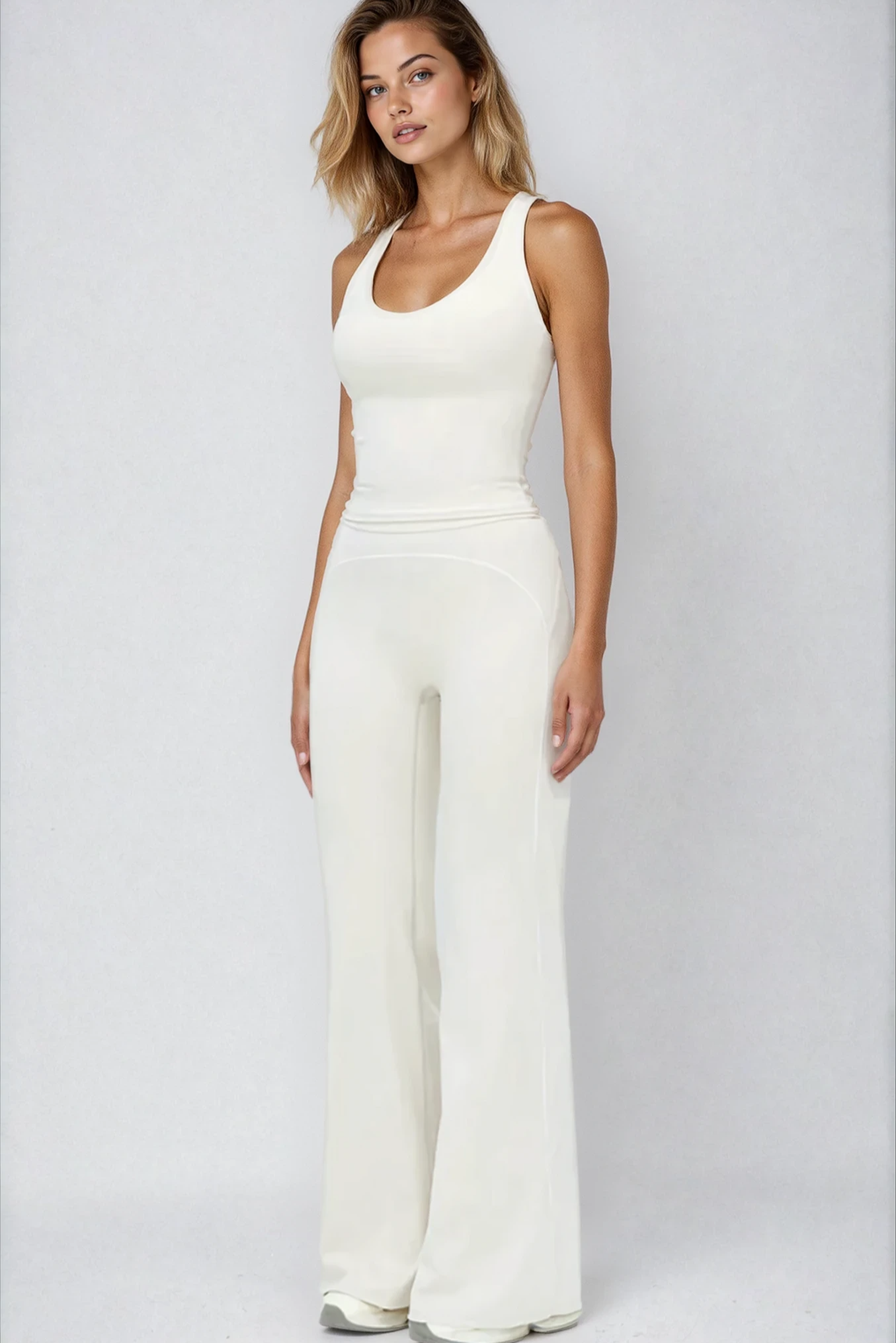 AMARA Straight Leggings Créme Vanilla
