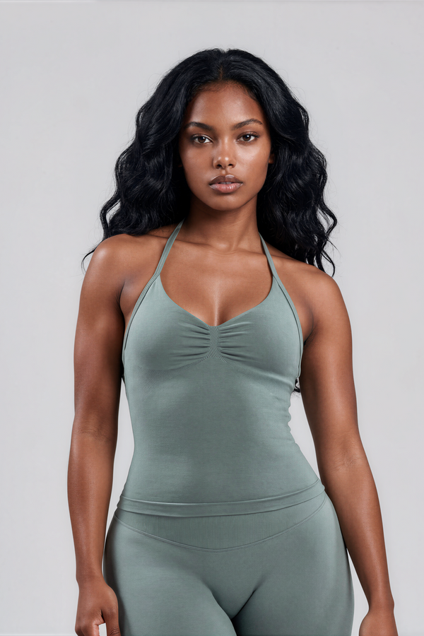 Ana Halter Top Sage