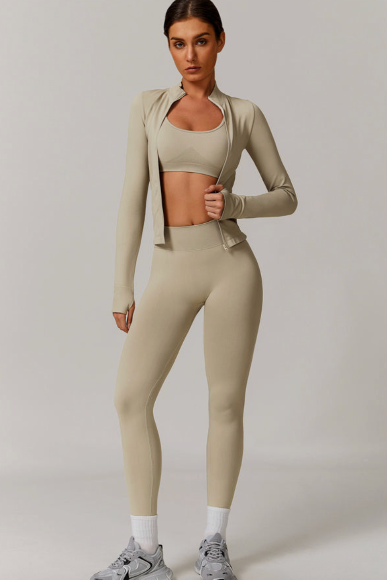 AURORA Leggings Linen Dune