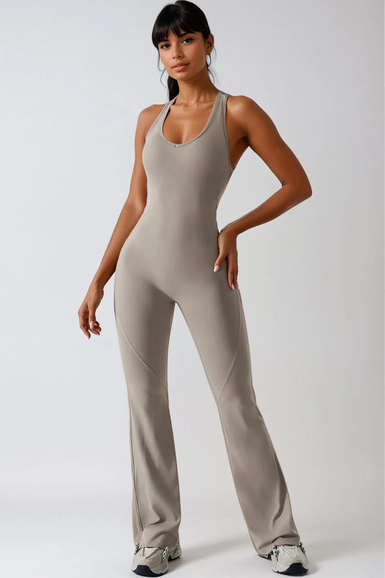 SYLVÈRE Jumpsuit Linen Dune