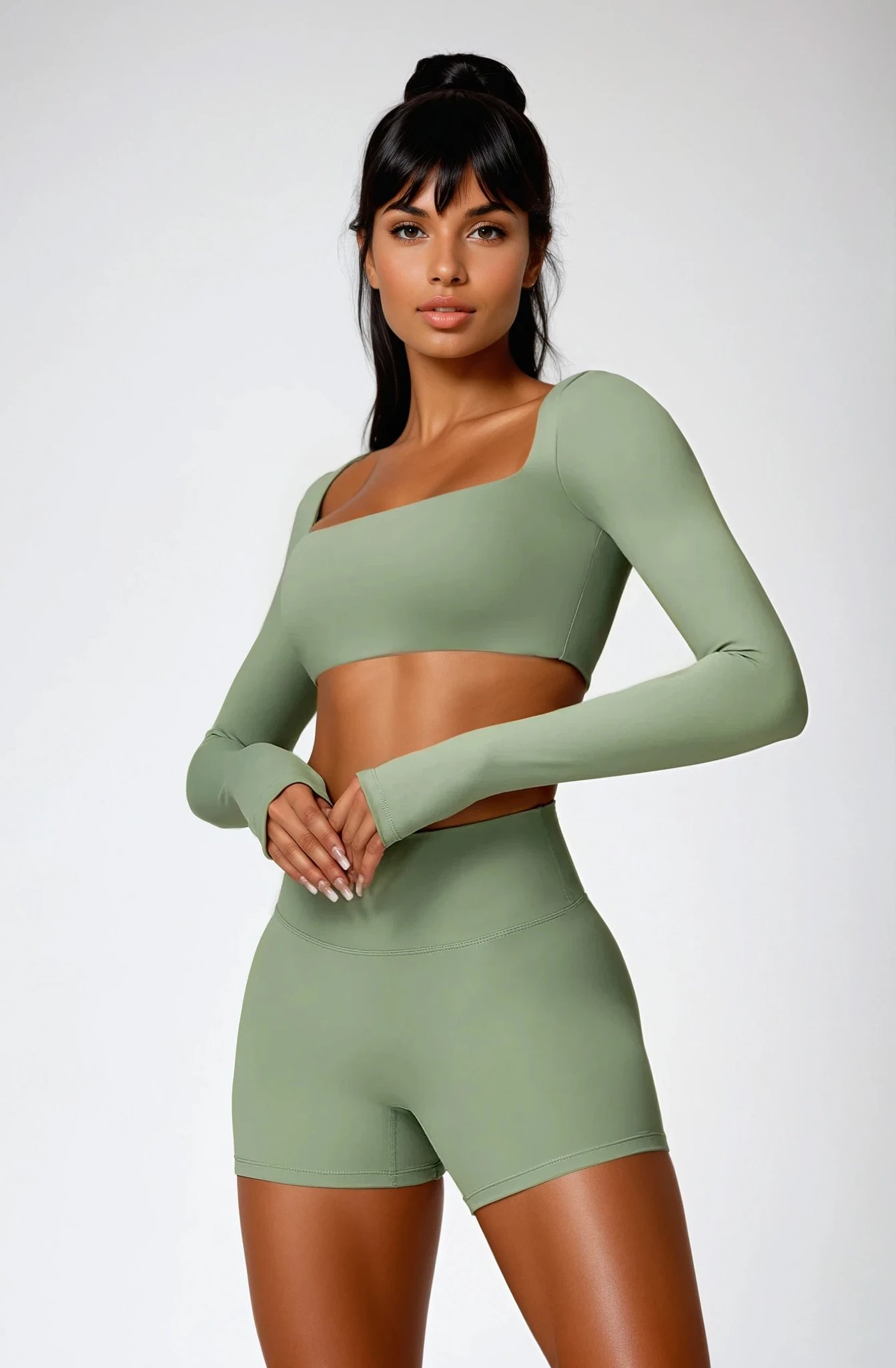 ALINÉ shorts Pistachio