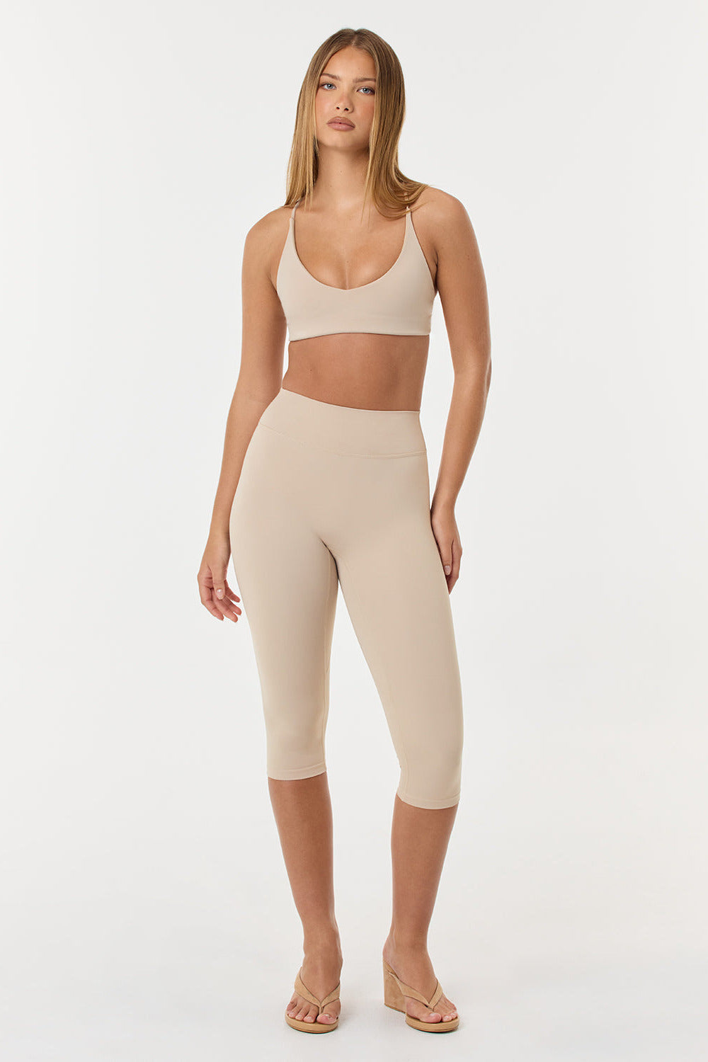 Capri Capri Leggings Linen Dune
