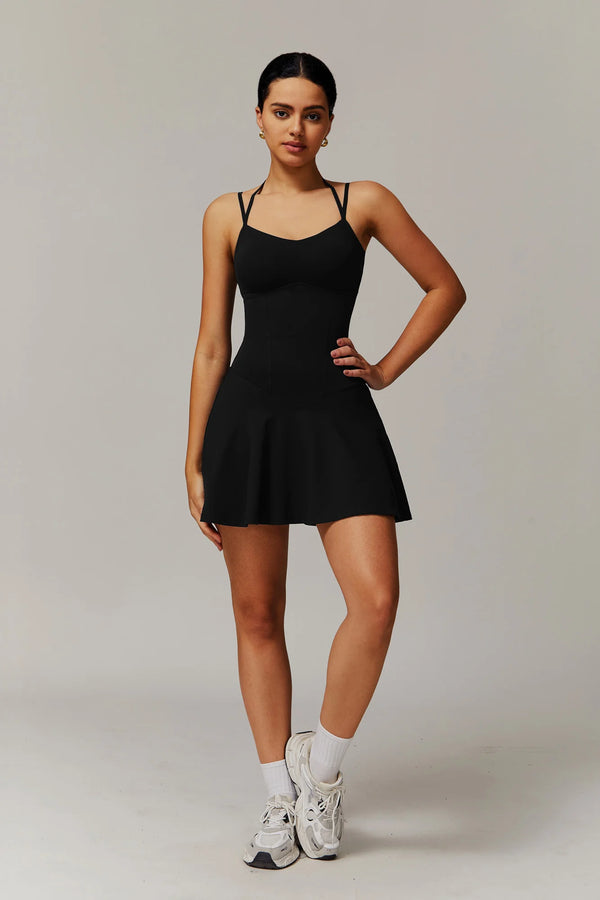 FÉLINA Mini Dress Onyx