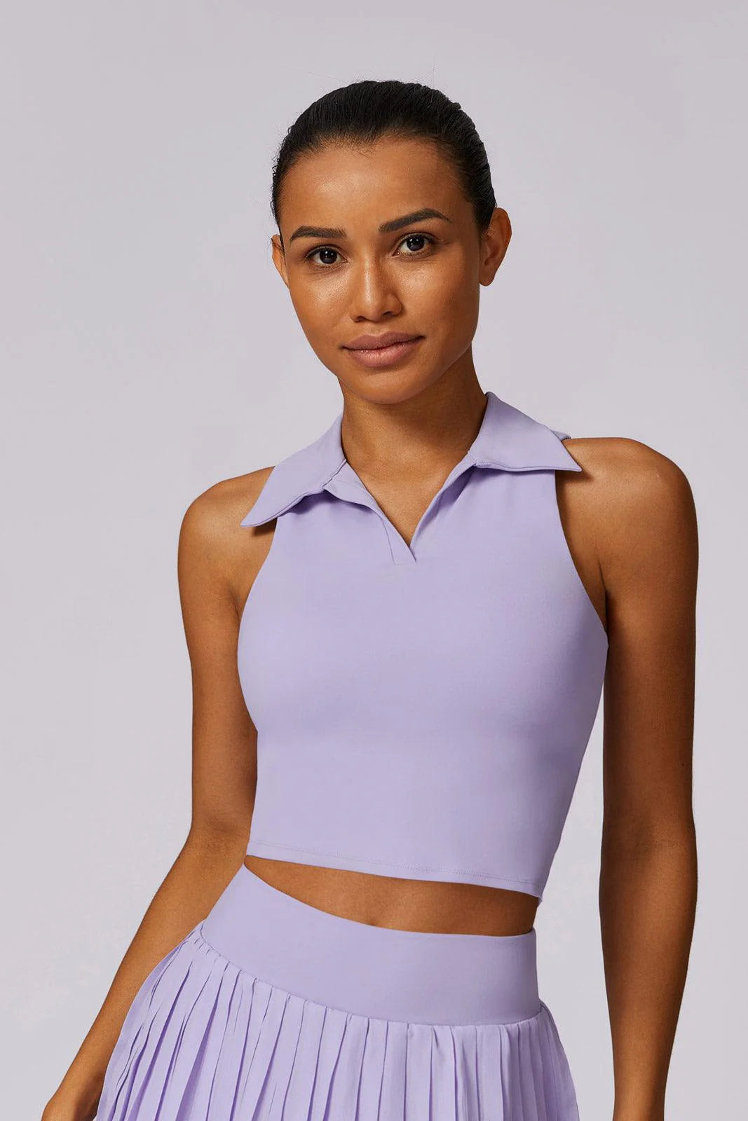 AURA Top Bleu Violette