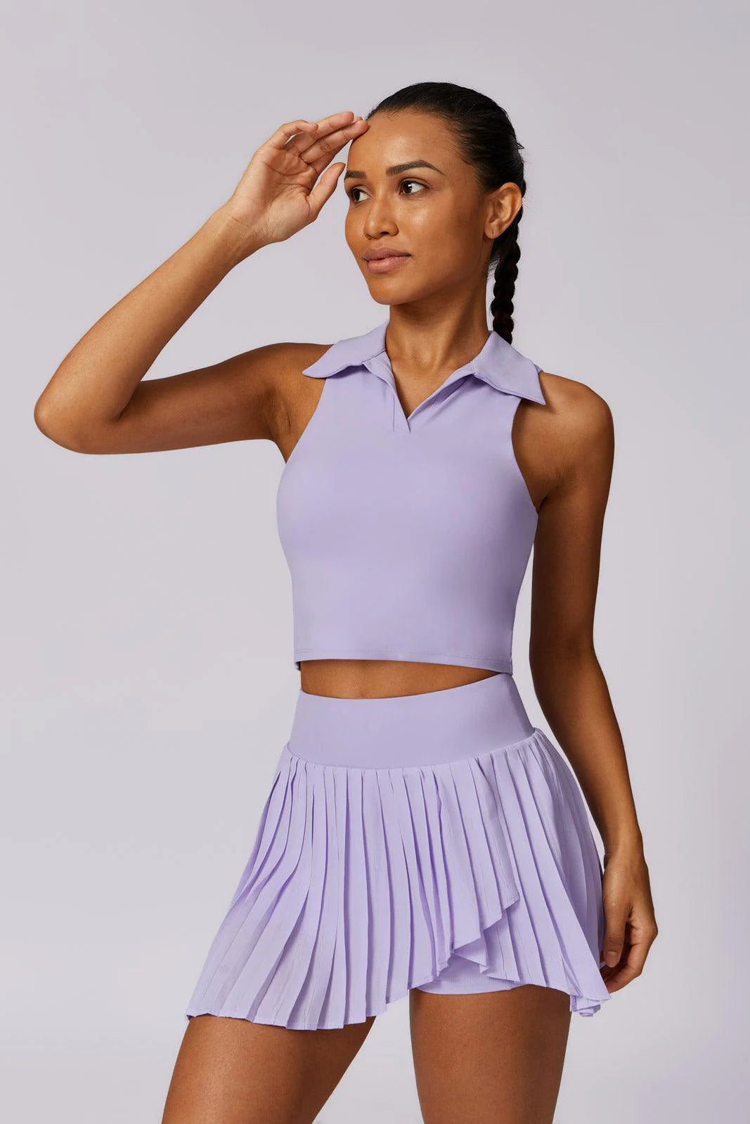 AURA Top Bleu Violette