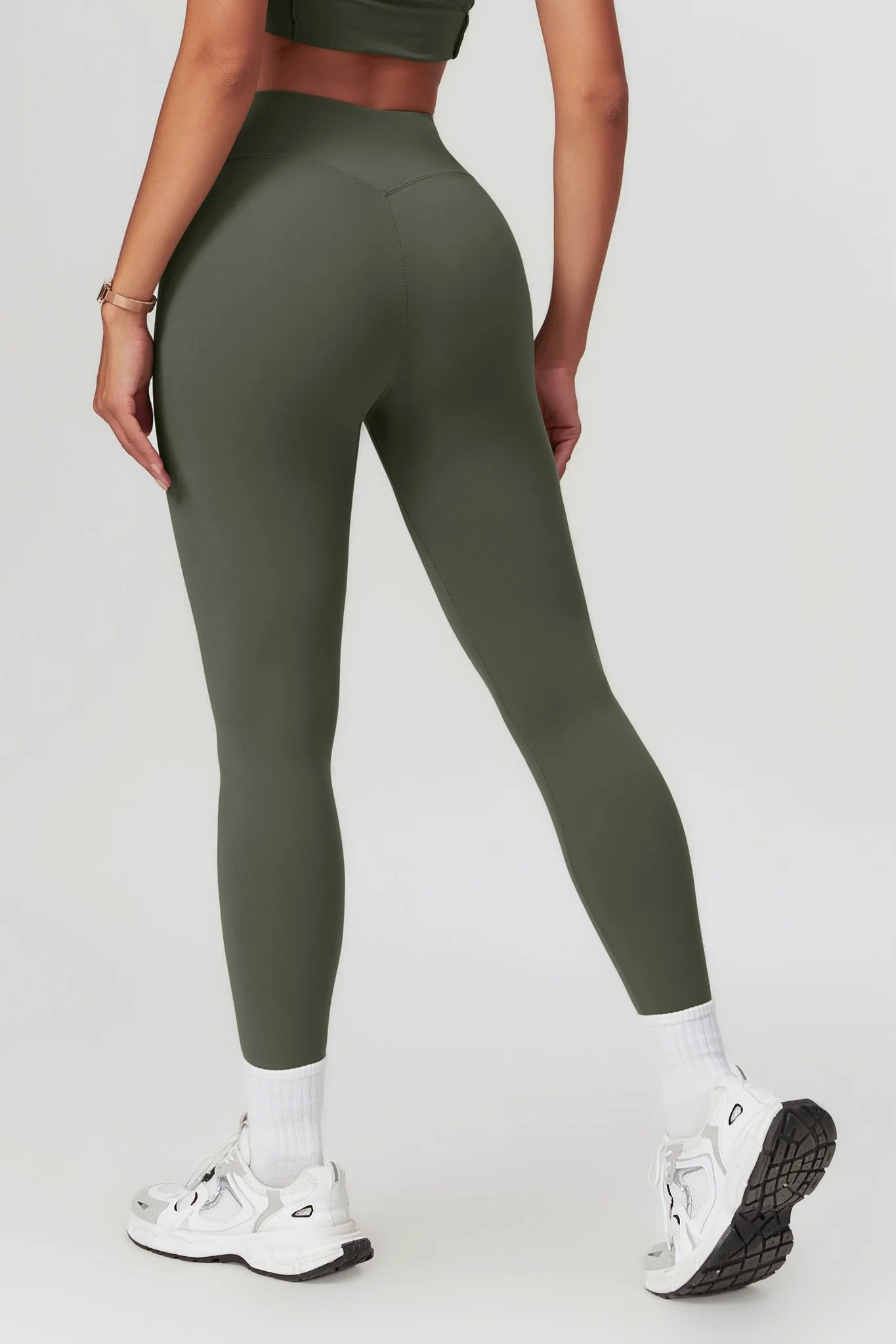 COLLÍN Leggings Olive Khaki