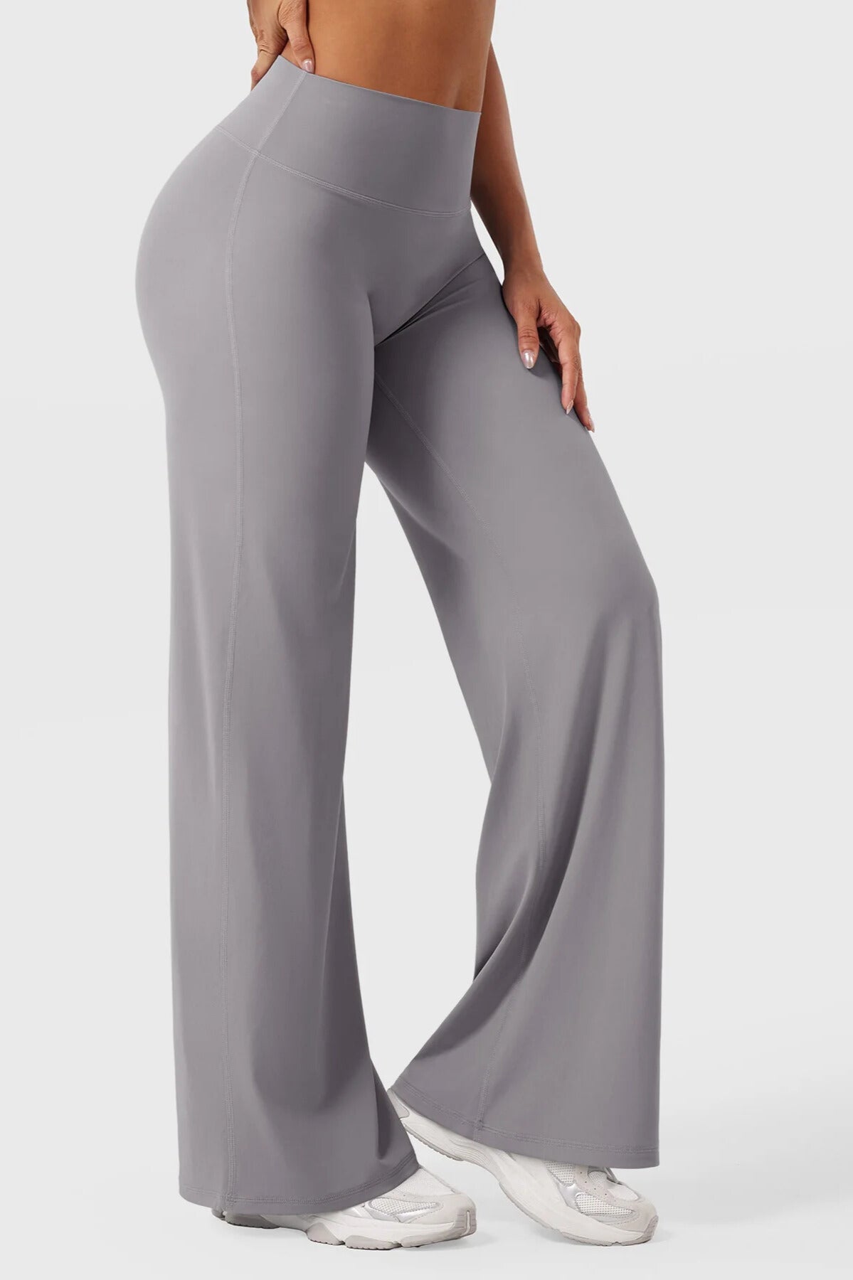 ÉDDA Flare Regular Length Leggings Miste Gray