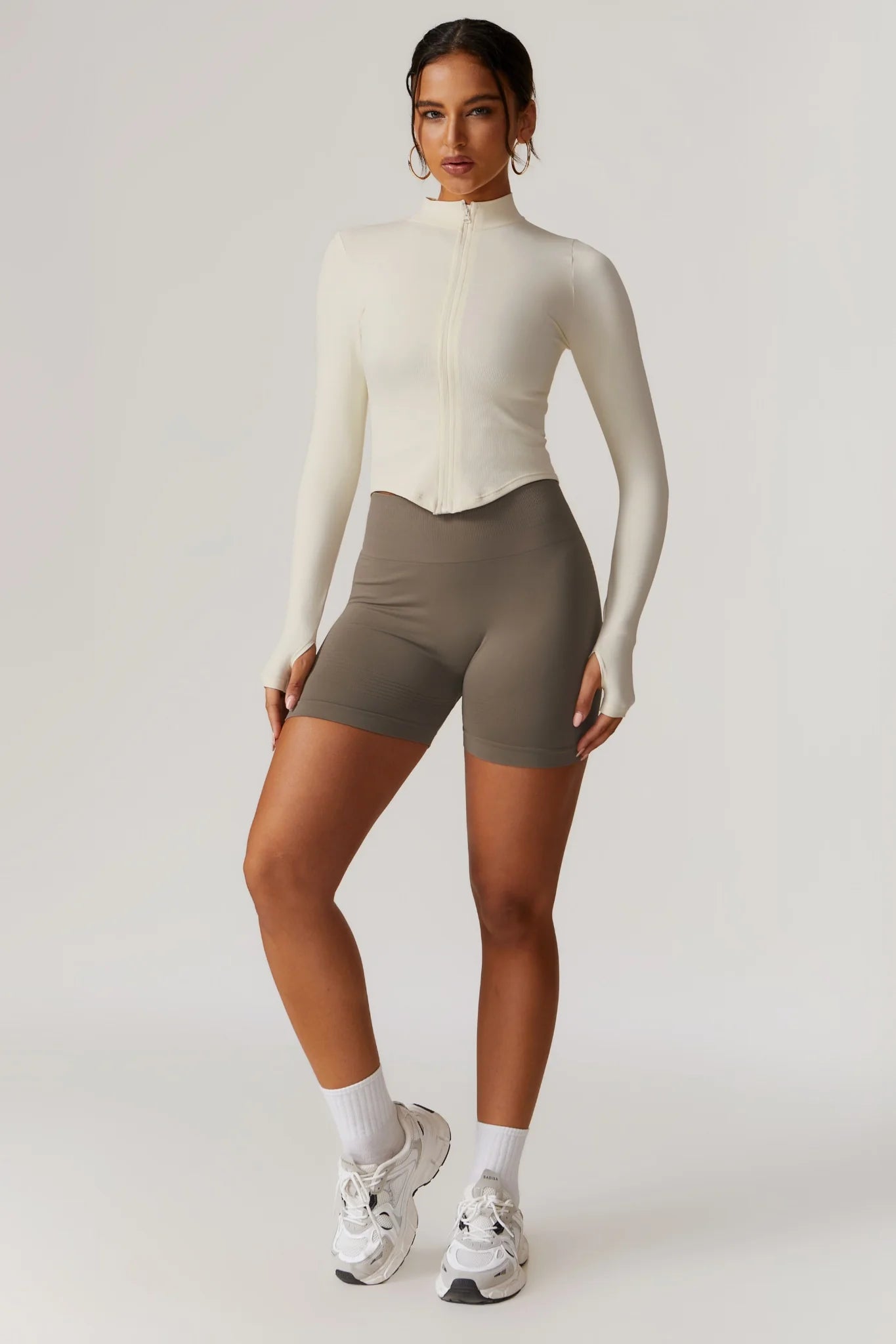 VALENCE Sculpt Jacket Créme Vanilla